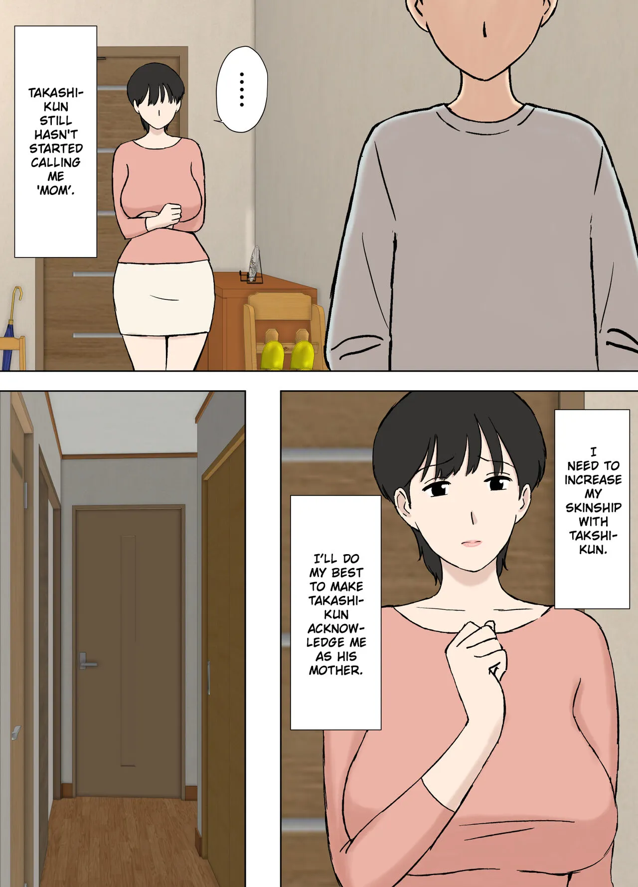 Juujun Mama no Chizuru-san to Otto no Tsurego | The Obedient Chizuru-san And Her Stepchild | Page 7