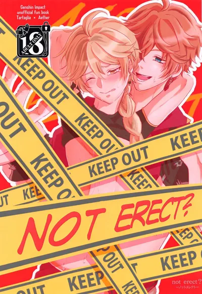 NOT ERECT?'s main title page