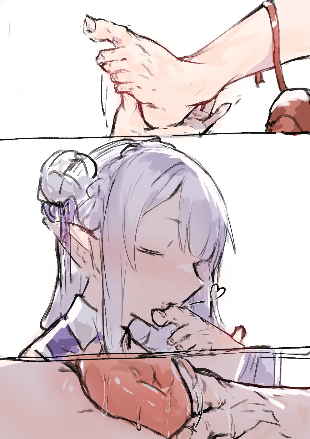 Subaru x Emilia and Rem | Page 36