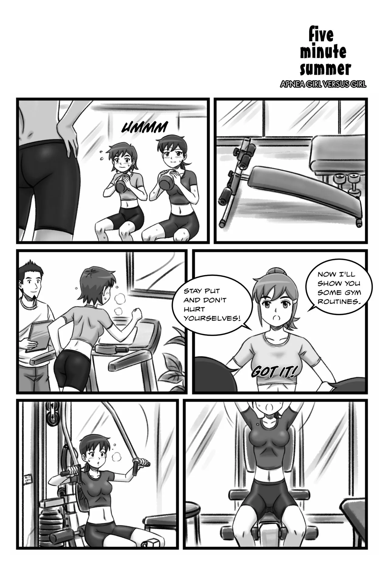 Apnea Girl Versus Girl | Page 95