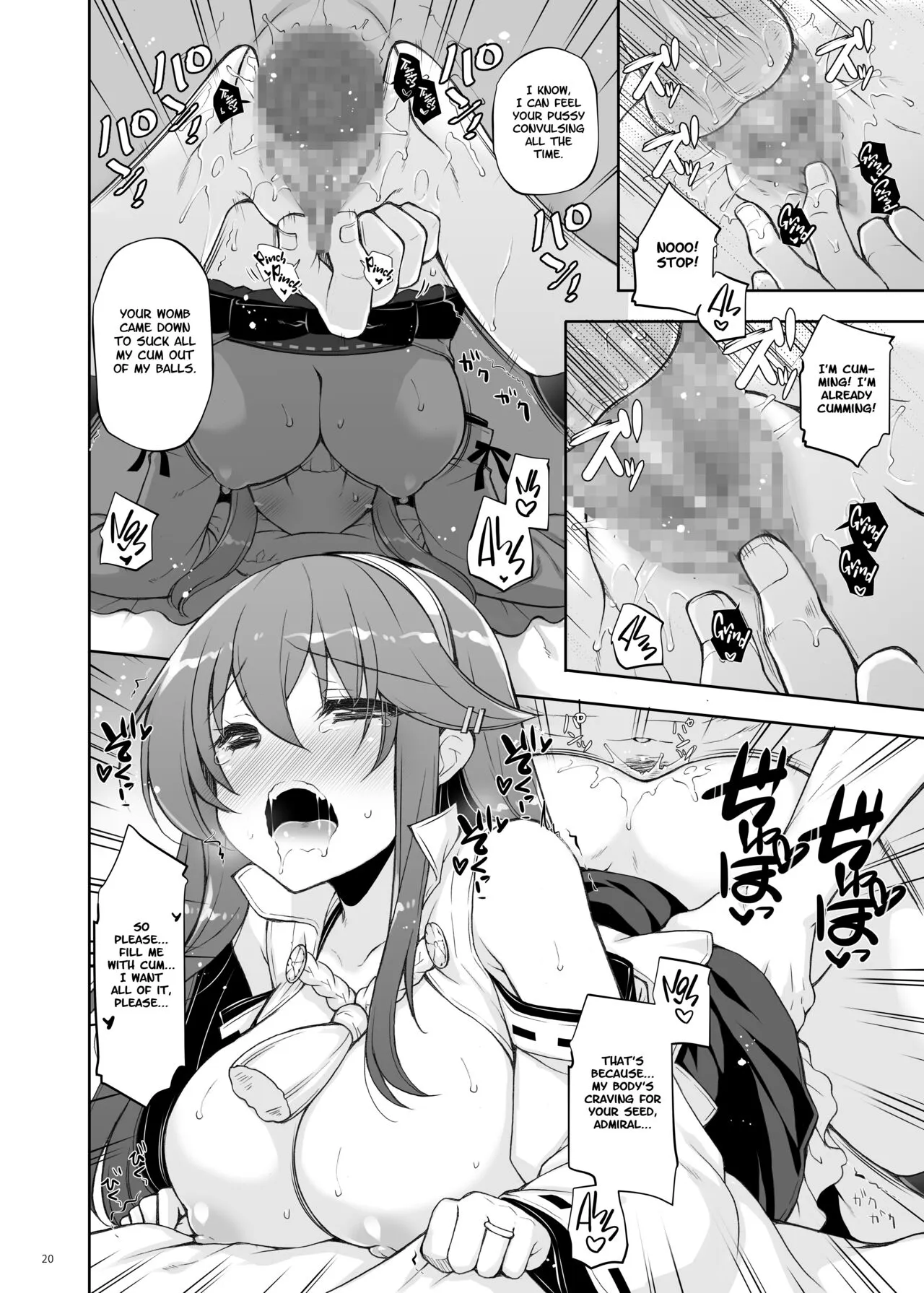 Ware, Haruna to Haramase Yasen ni Totsunyuusu!! | I Will Engage in a Knock Up Night Battle with Haruna!! | Page 19