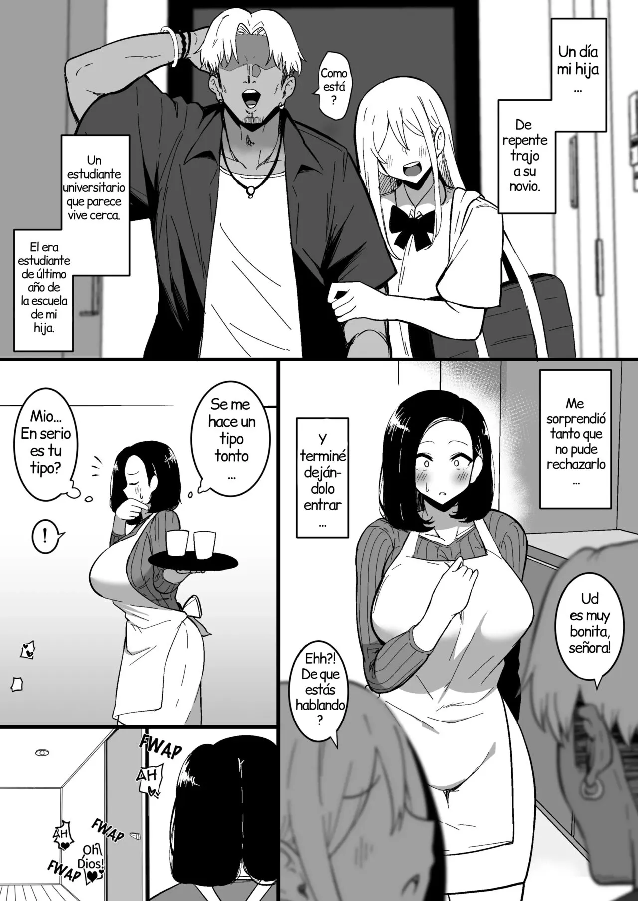 Musume no Kareshi ni Ochiru Okaa-san. 2 | Una madre que se enamora del novio de su hija 2 | Page 3