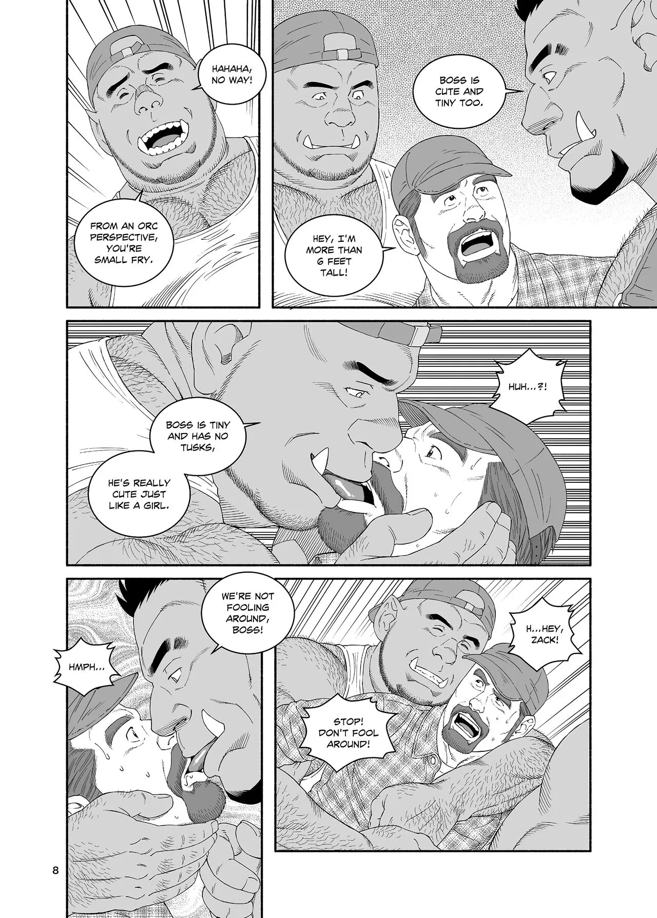 Tagame Gengoroh] B.S.B. Big Sir's Bitches : A Farmer - In the Case of Ted Sterling | Page 9