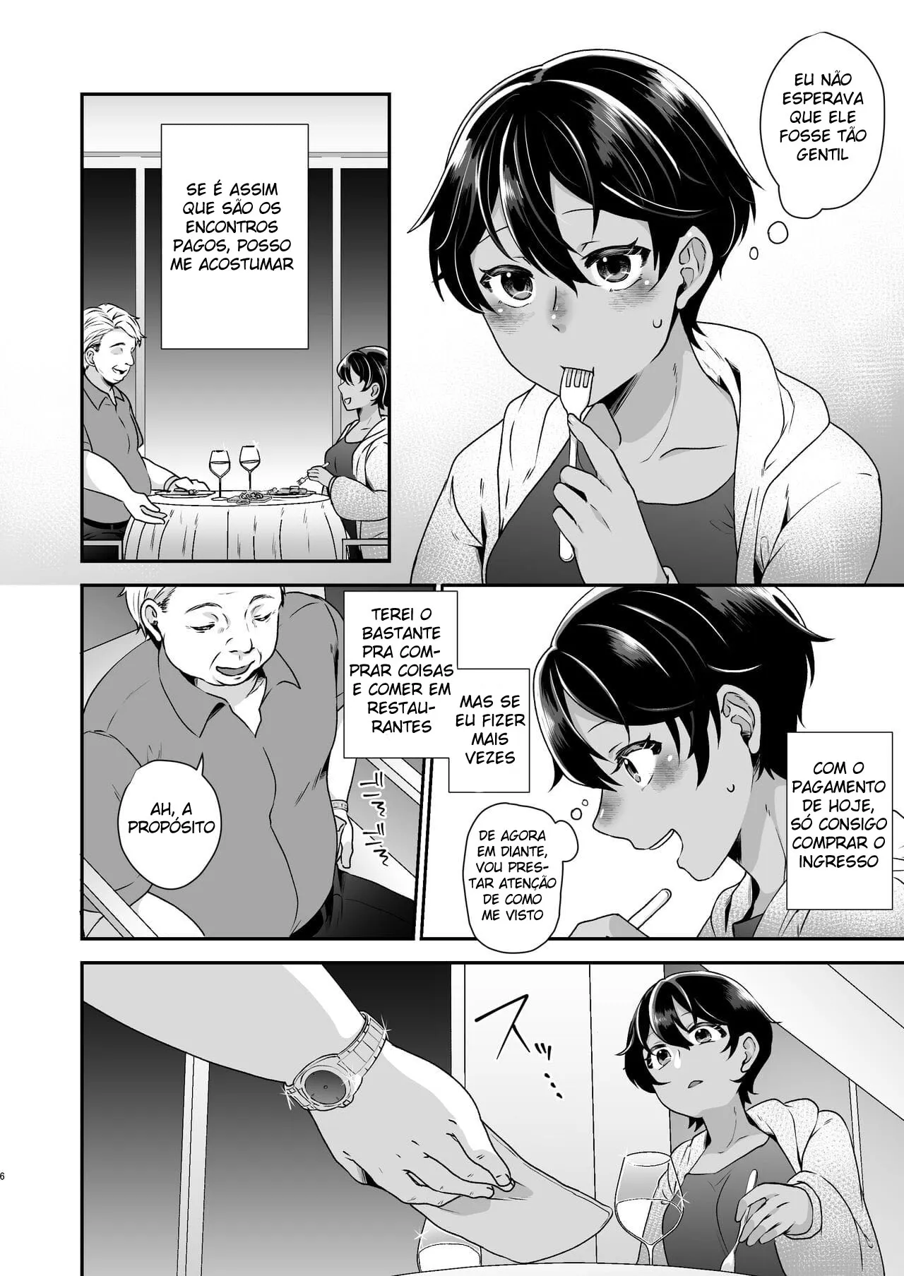 Boyish JK Papakatsu ni Ochiru | Boyish JK Corrupted By A Sugar Daddy | Page 5