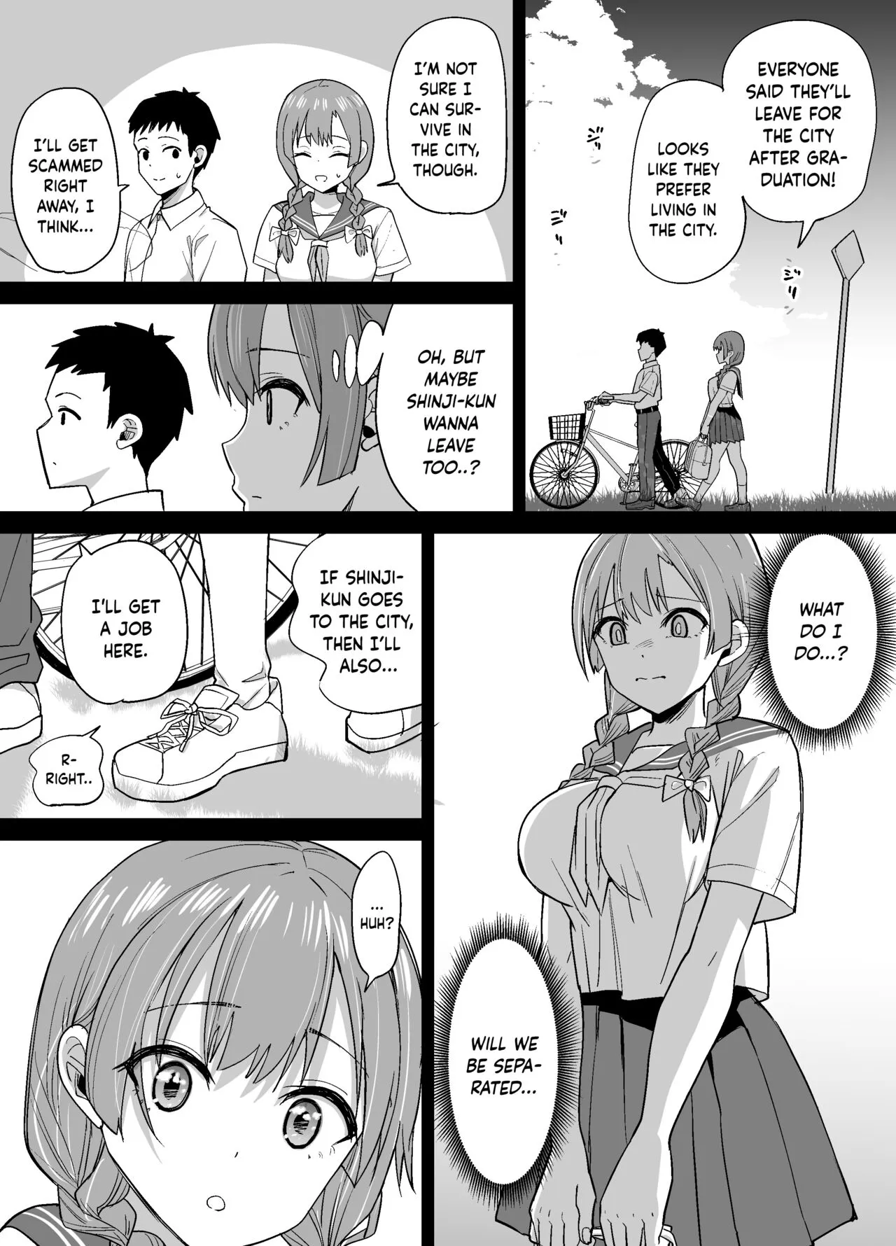 Inaka de wa Kawaii Kanojo wo Furyou no Senpai ni Netorare | Page 17