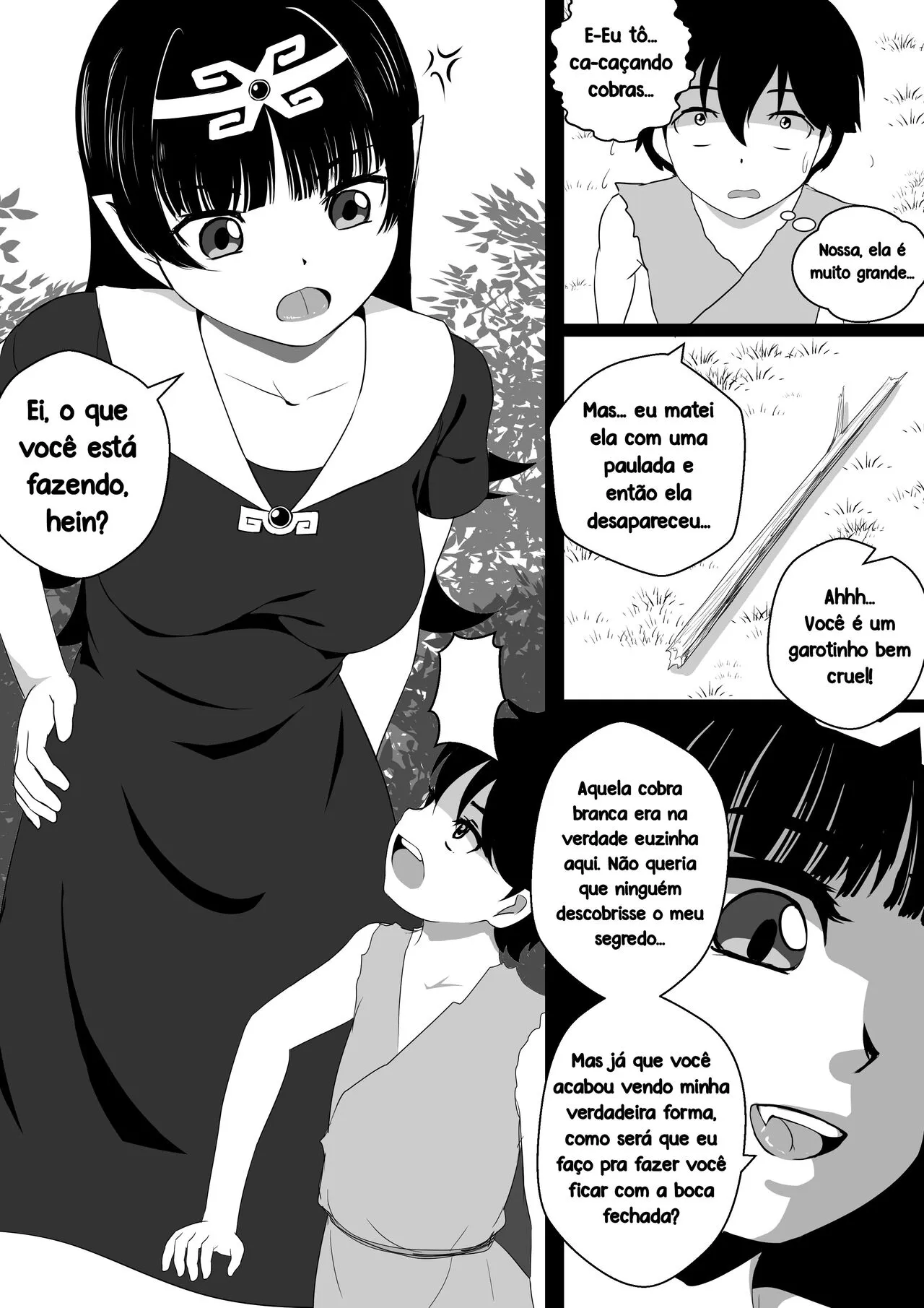 Monstergirl Song - Snake Chapter  PT-BR | Page 5