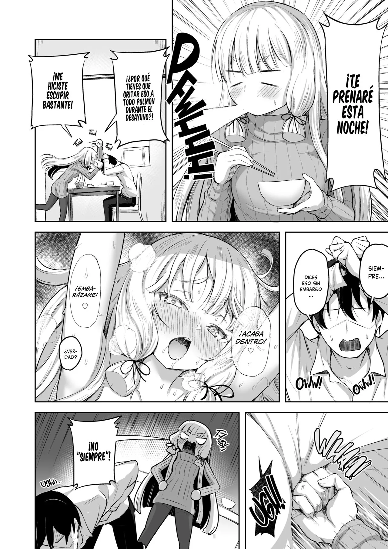 Murakumo to Kozukuri SEX | Impregnando a Murakumo | Page 6