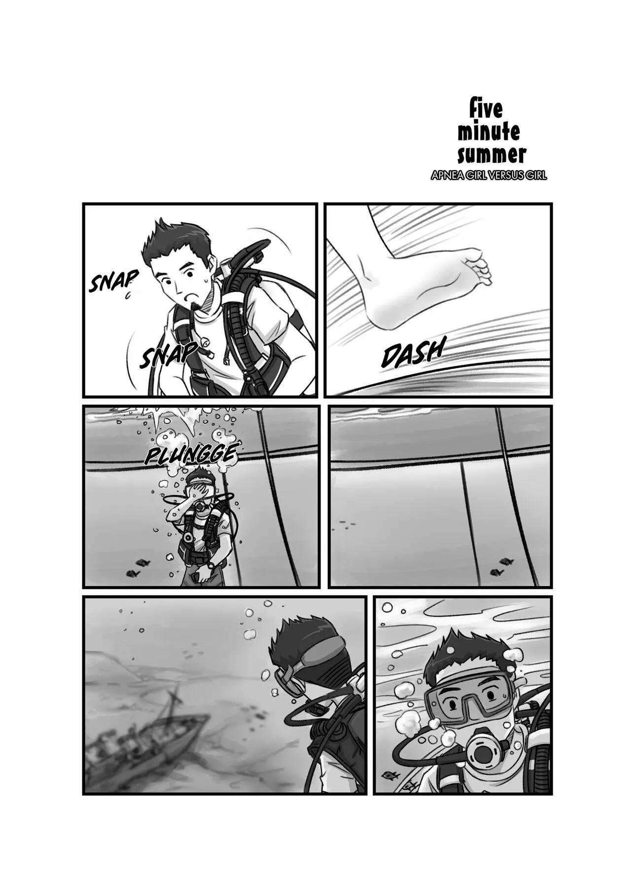 Apnea Girl Versus Girl | Page 12