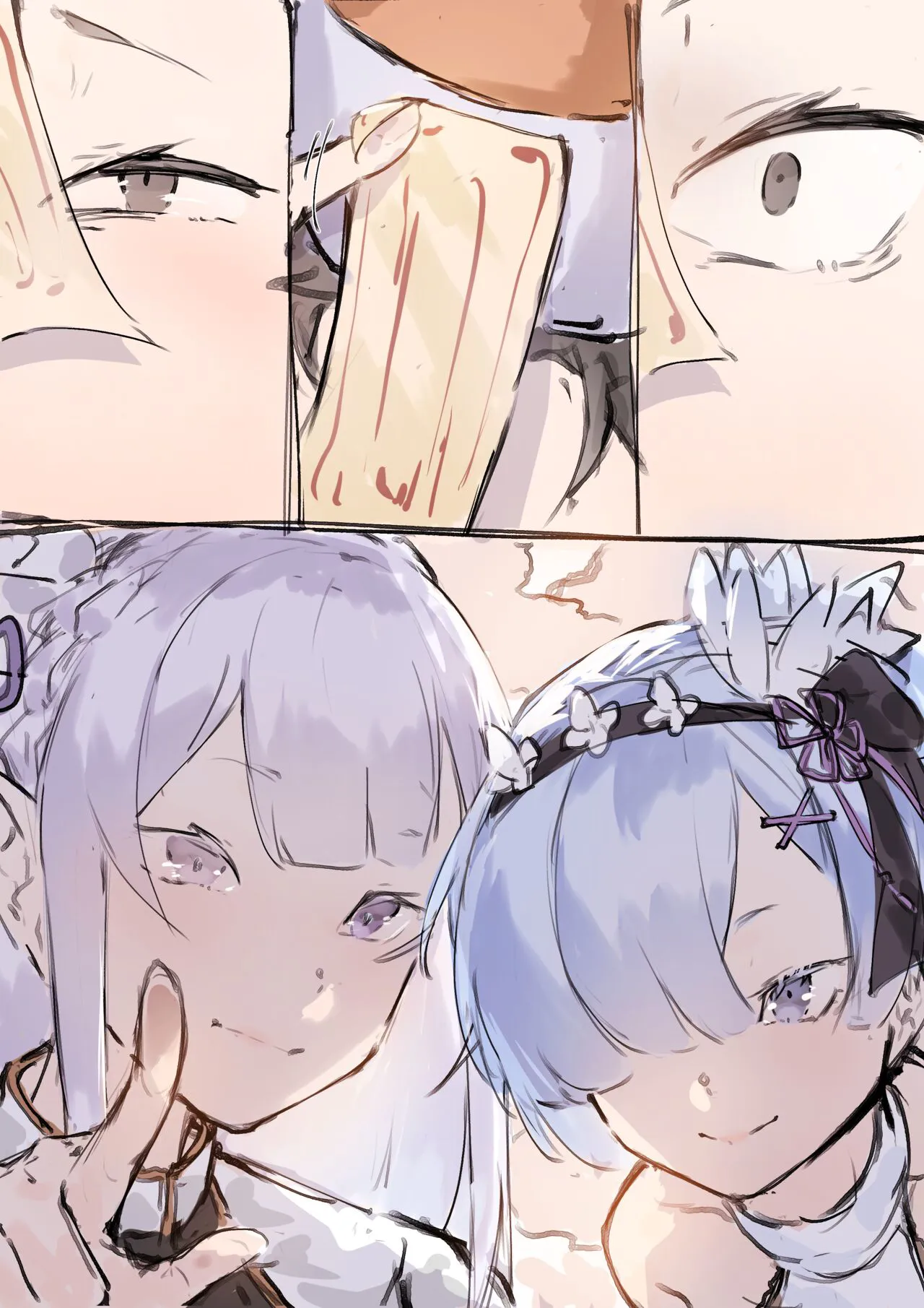 Subaru x Emilia and Rem | Page 16