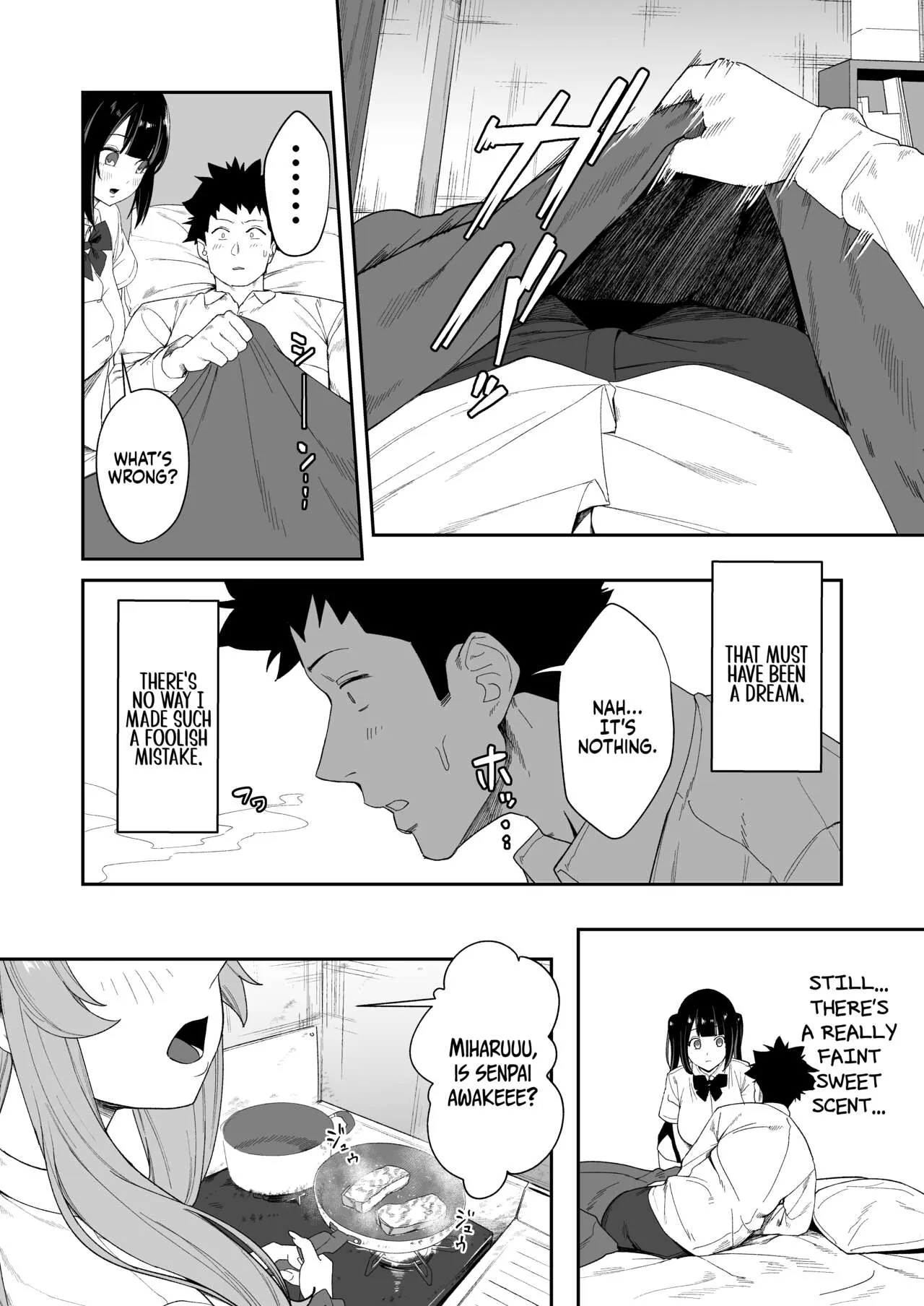 Senpai, Kyou Tomatte mo Ii yo ne? | Can we stay at your place tonight Senpai? | Page 51