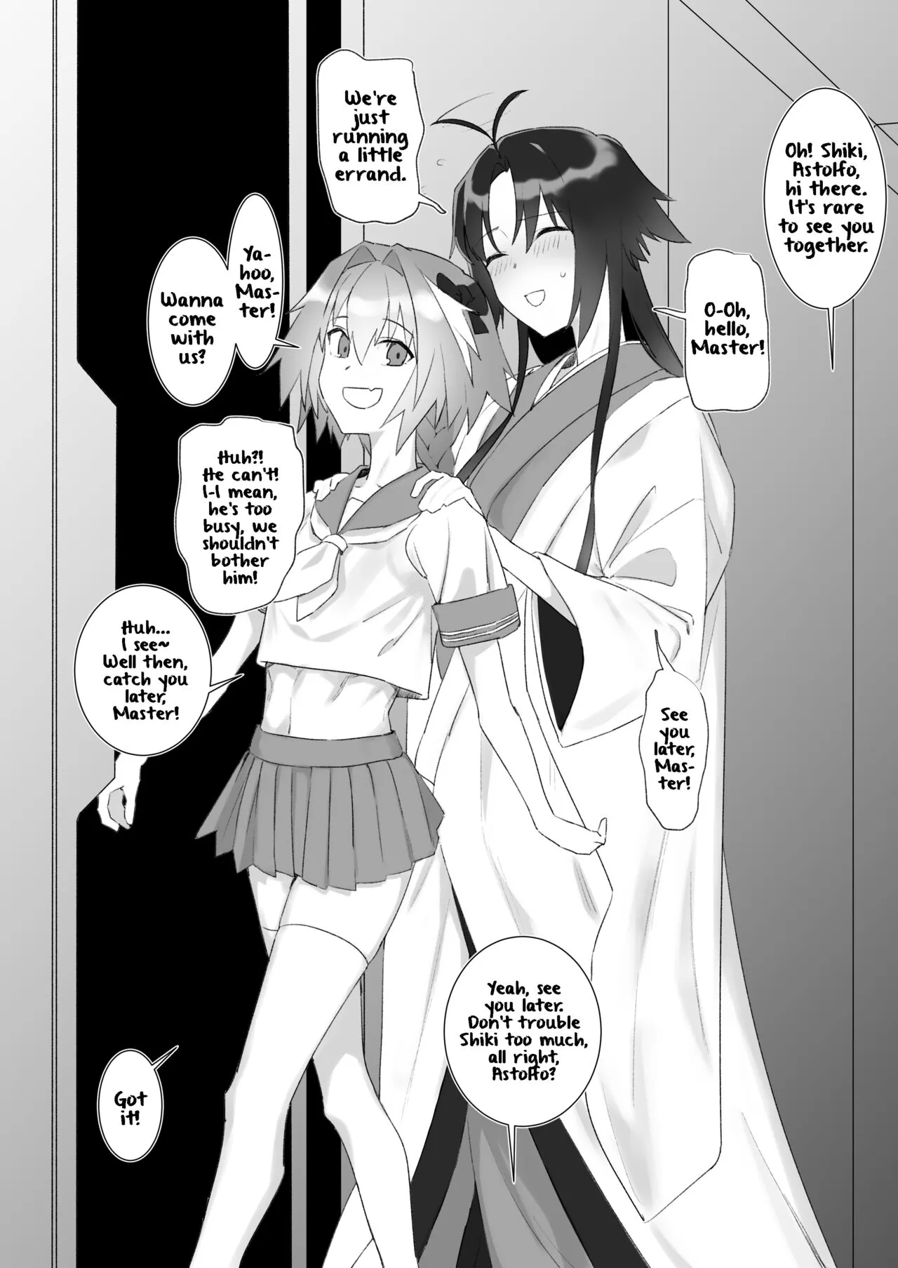 [Aoreyo] Ryougi Shiki's Obsession with Astolfo (Fate/Grand Order) [English]'s first page