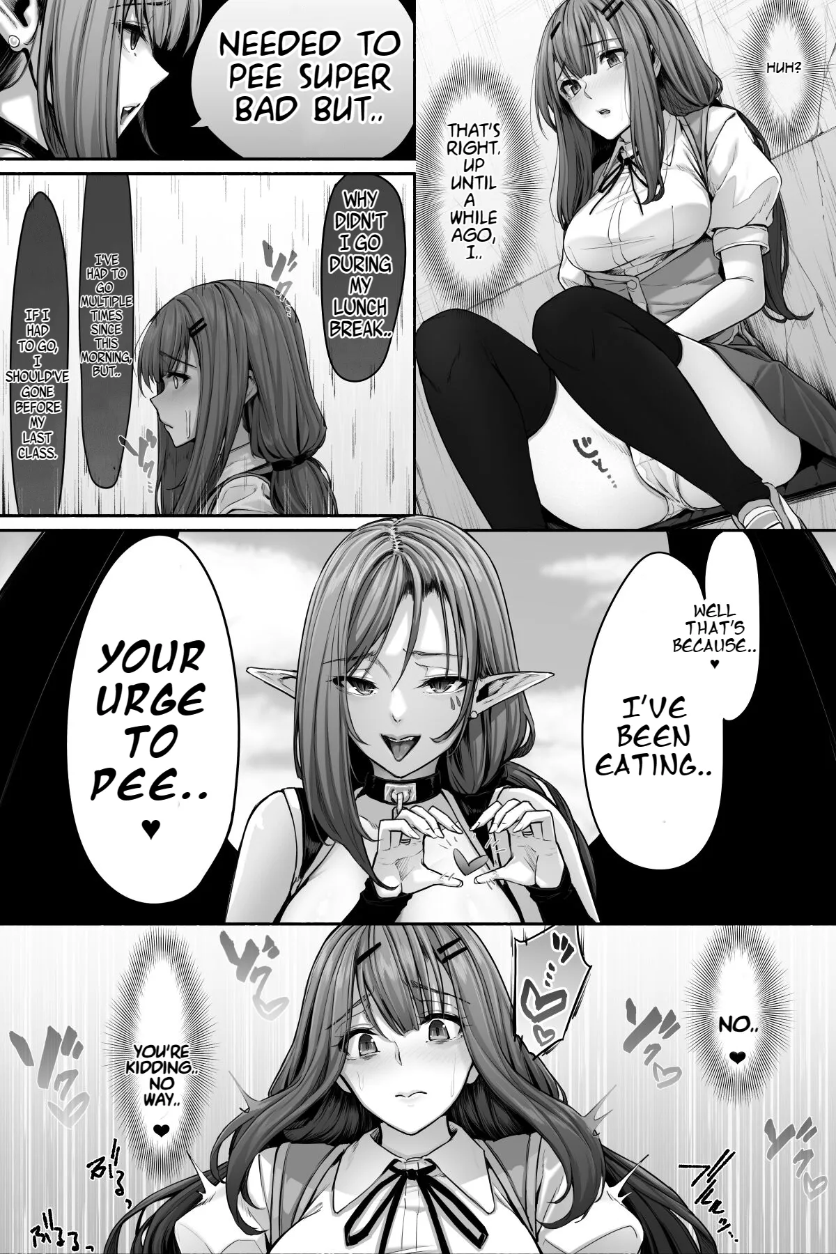 Succubus ni Nyoui o Suwarete Oshikko Sasete Moraenai! | Page 7