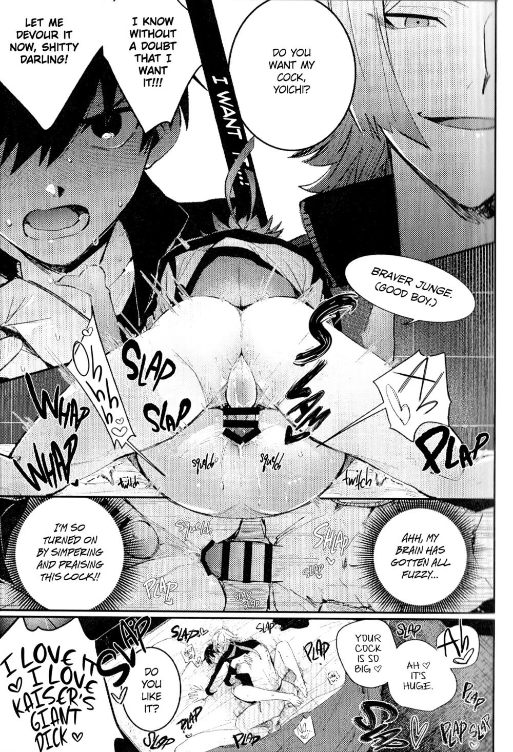 Fuzakenna Kuso Darling | Don't Be Silly! Shitty Darling.   {Blue Cock Scans} | Page 11