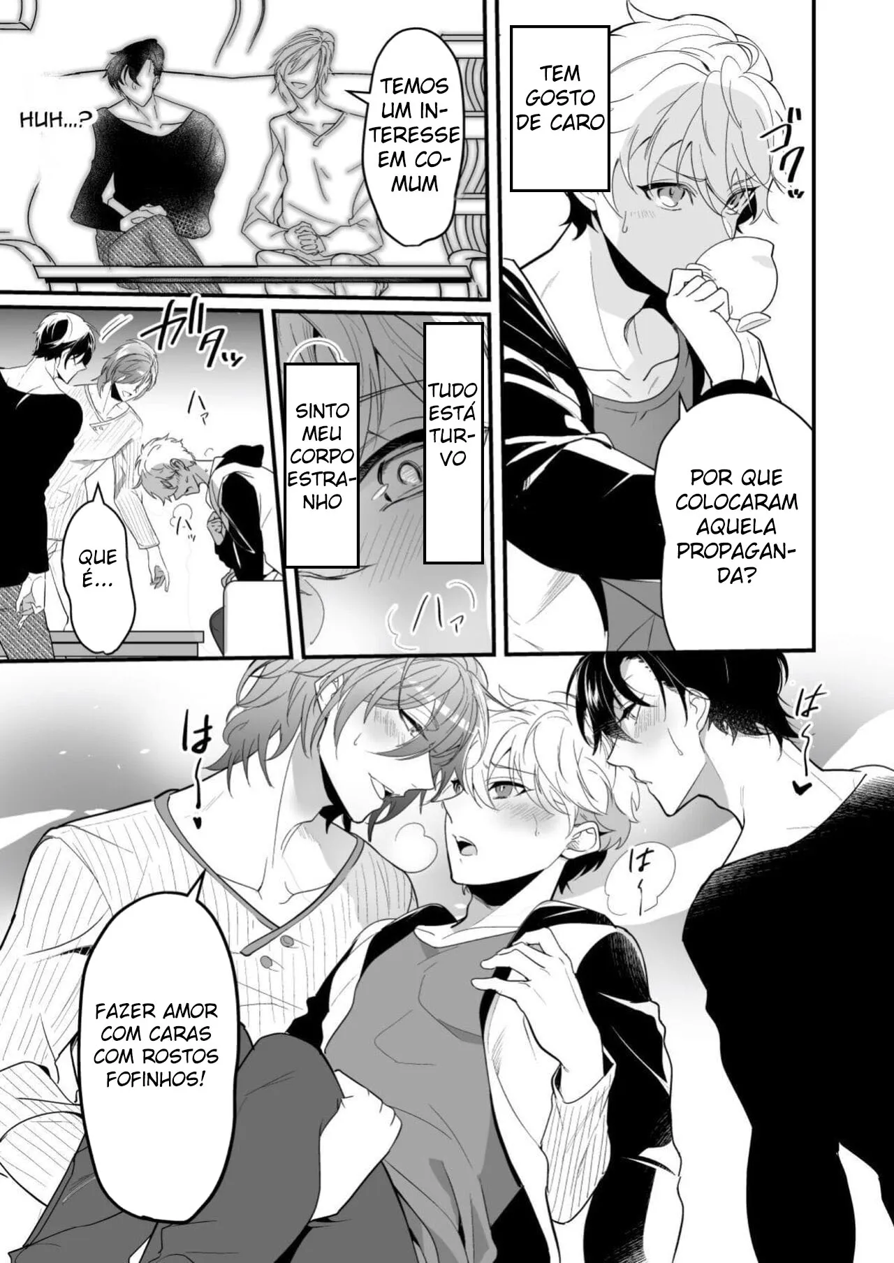 Ecchi na Onii-san Futari ni Shiboritoraresou desu | Cumsqueezed By Two Naughty Guys | Page 7