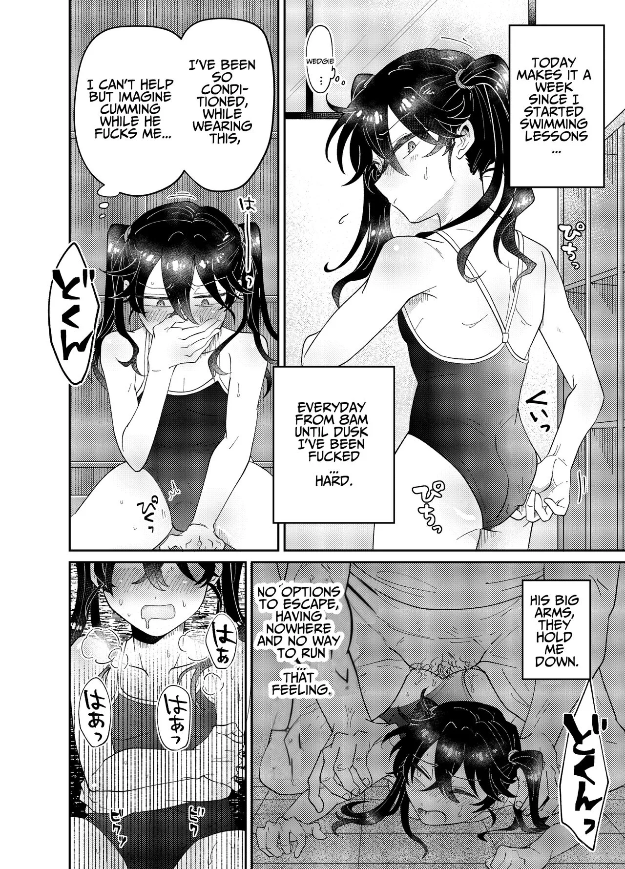 Namaiki Oshiego ni Sukumizu Kisete Kobetsusei Shidou! | Cocky Male Student gets Personal Sex Education Guidance in a School Swimsuit! | Page 20