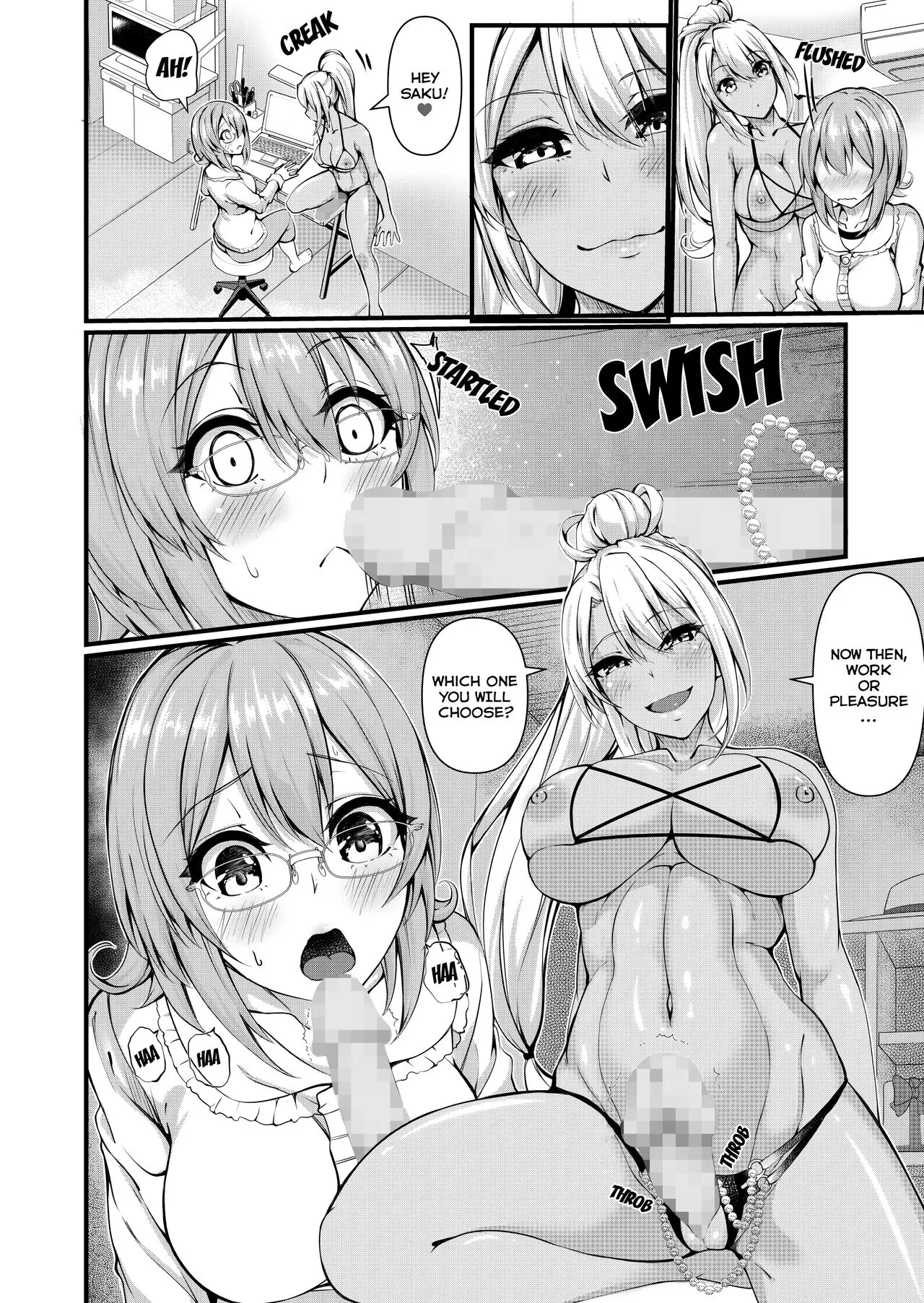 Futanari Gym Shokuin-chan x Majime Koukou Kyoushi-chan - Futanari Gym Employee Serious Highschool Teacher | Page 11