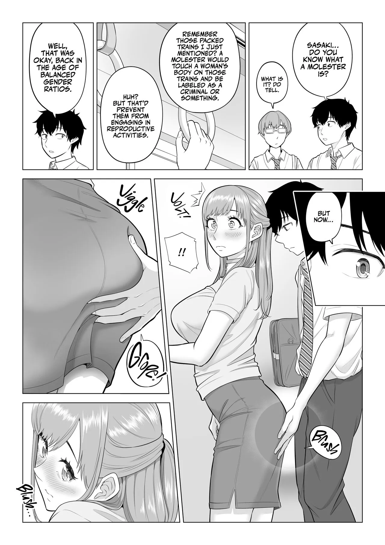 Dansei ga Kyokutan ni Sukunai Kono Sekai de wa, Seishi wa Kichou na Shigen desu. | In a World Where Men Are Scarce, Sperm Is a Precious Resource. | Page 11