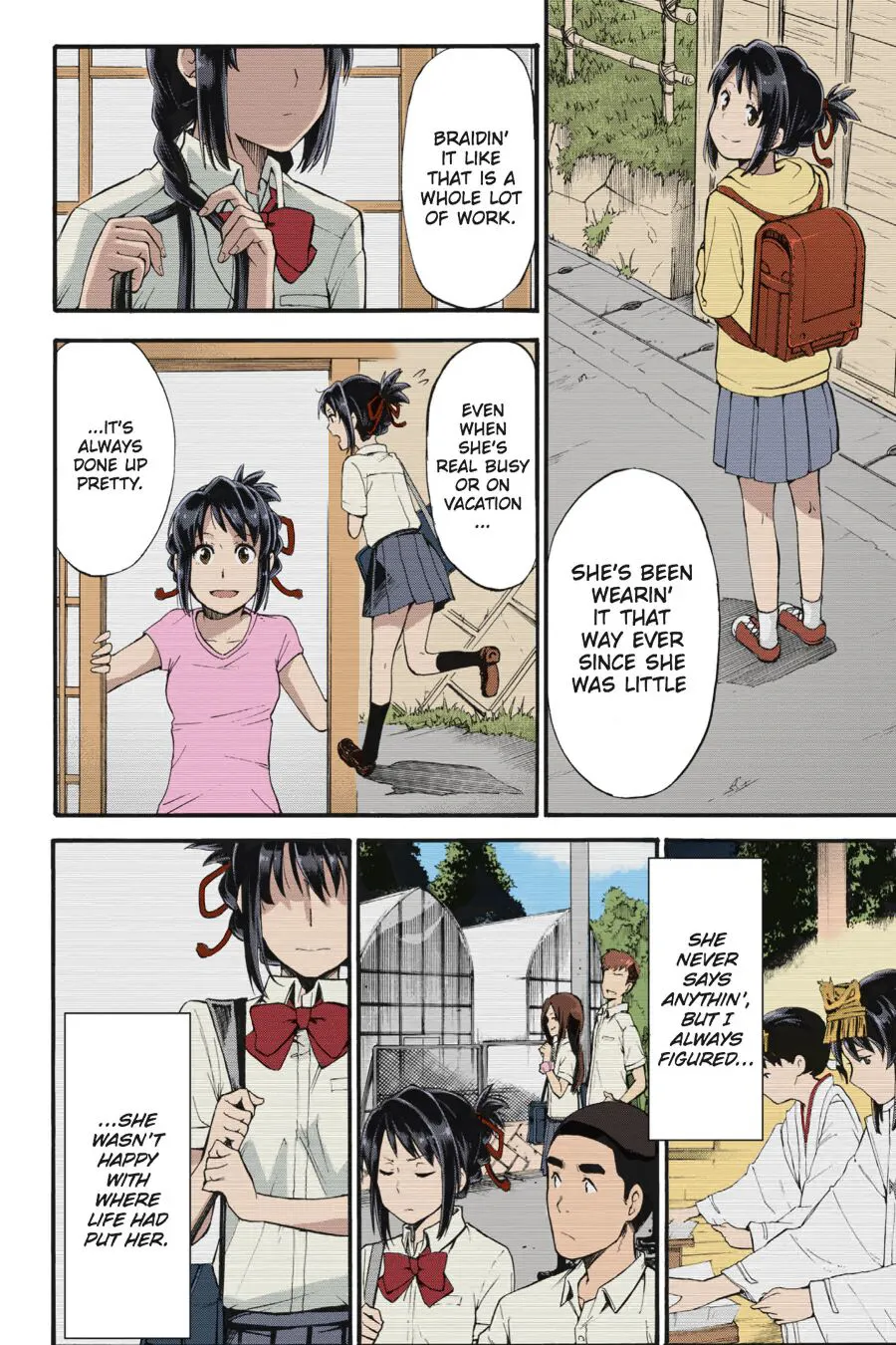 Kimi no Na wa. - & and & - Mitsuha Miyamziu & Teshigawara Katsuhiko | Page 31