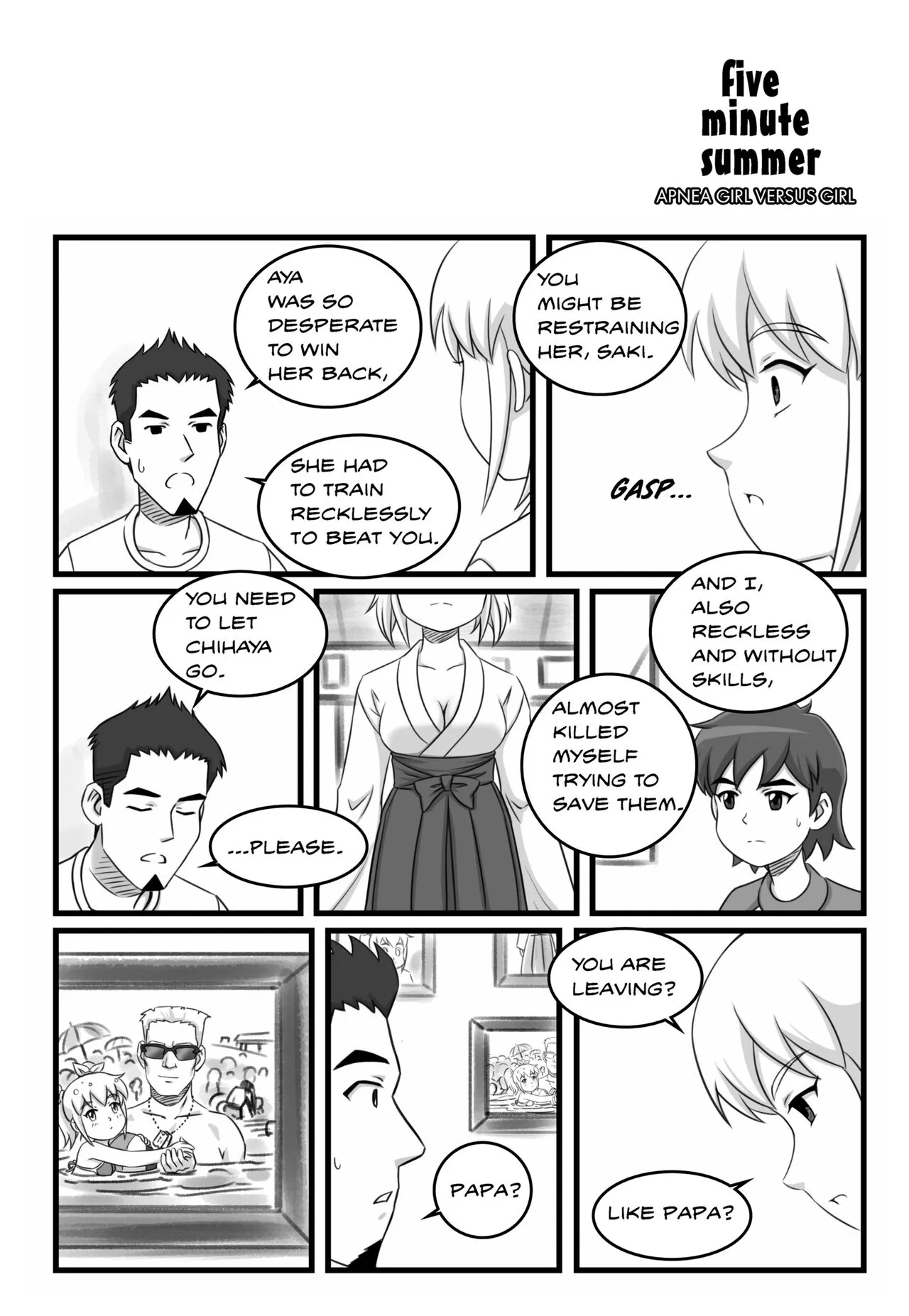 Apnea Girl Versus Girl | Page 55