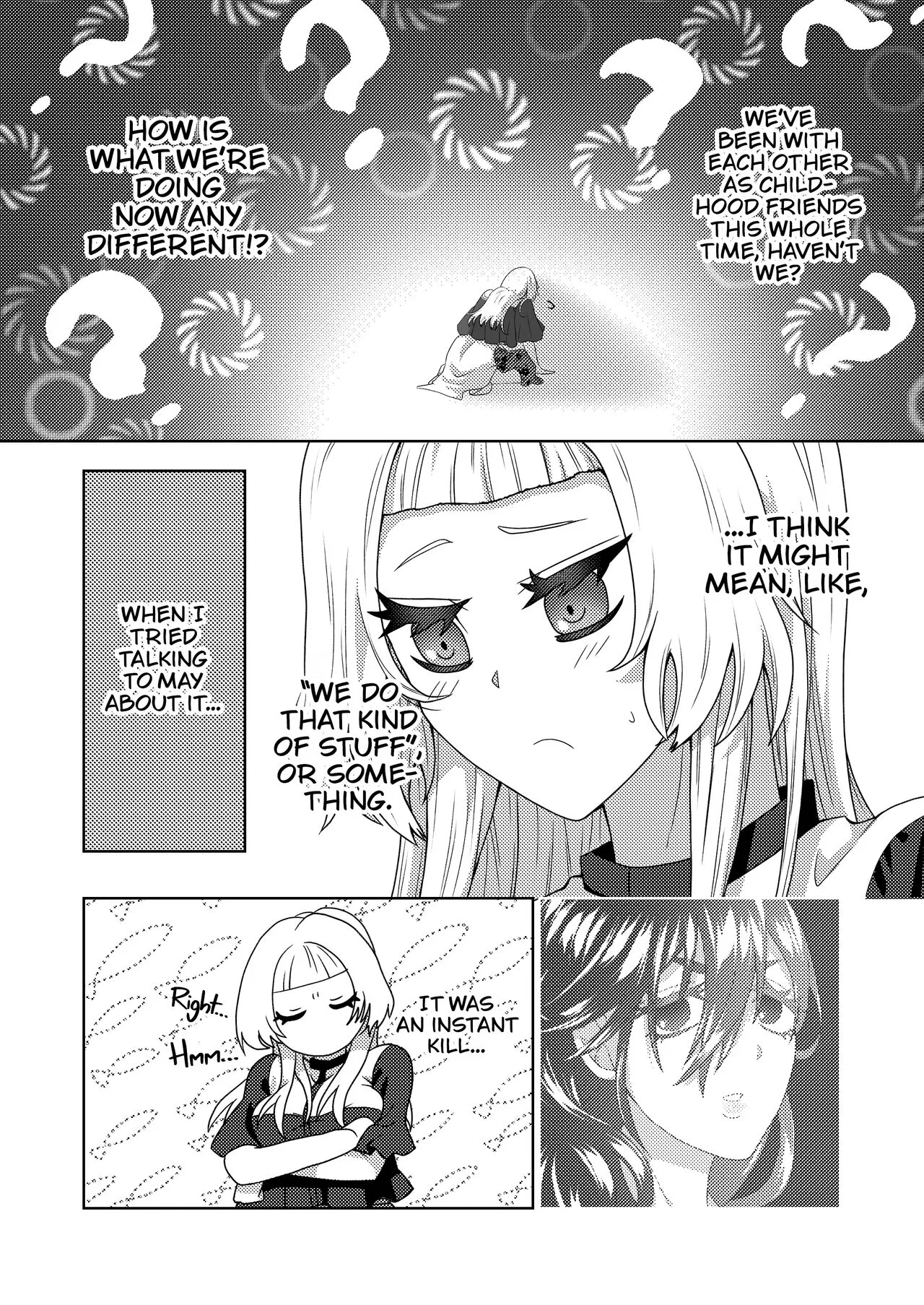 I Want To Please My Futanari Childhood Friend | Page 6