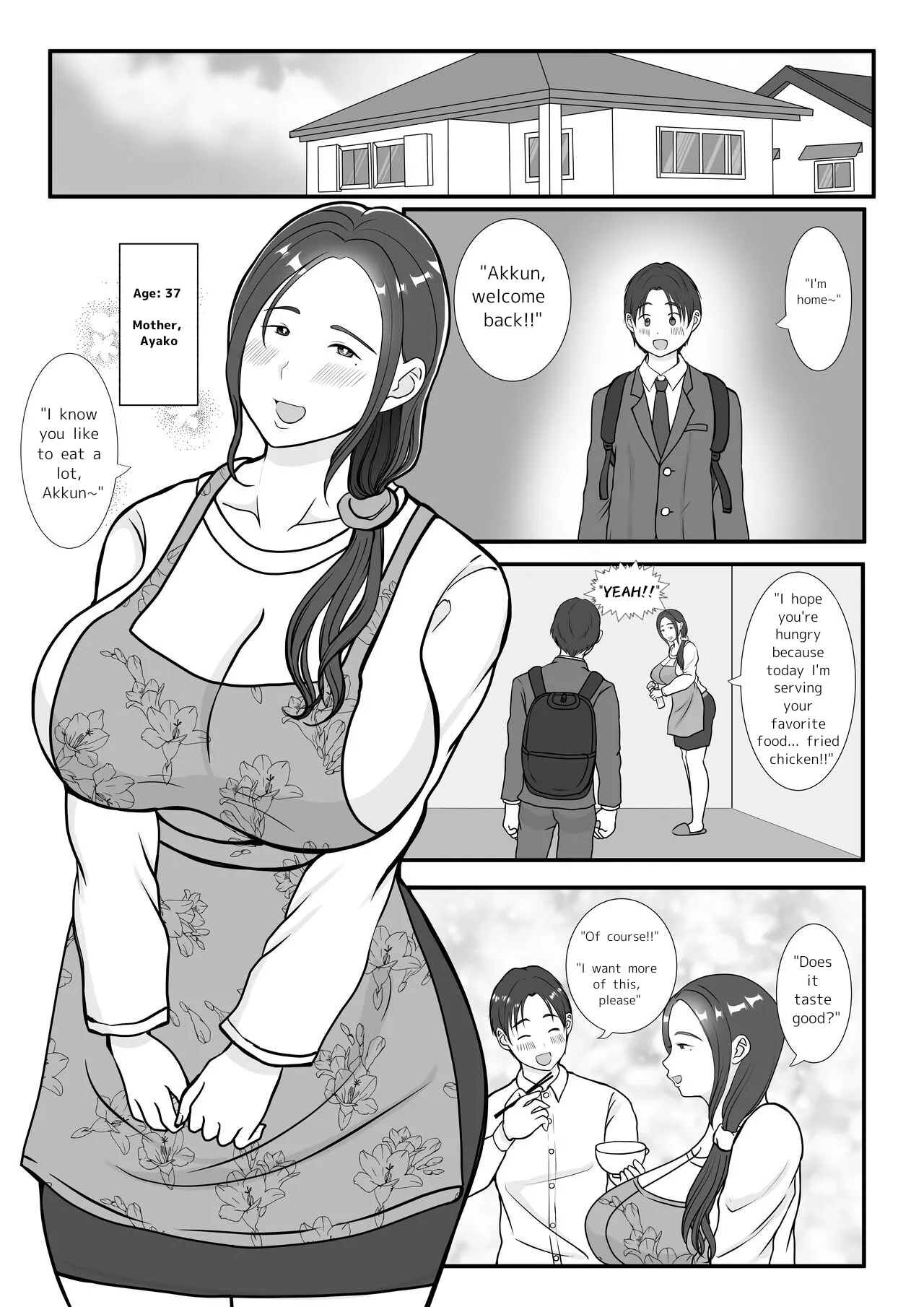 Boku wa Haha ni Gachikoi Shiteru 1 | I'm madly in love with my mom. 1 | Page 2