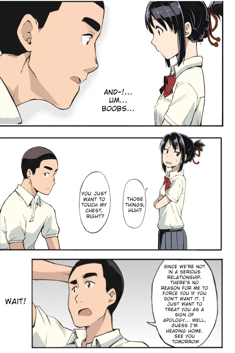 Kimi no Na wa. - & and & - Mitsuha Miyamziu & Teshigawara Katsuhiko | Page 56