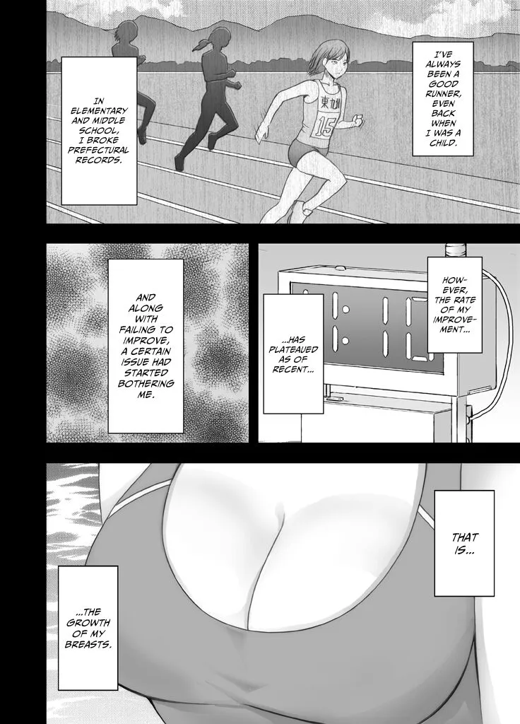 24-Jikan taikyuu eromassaaji ~ Mune no ouki-sa ni nayamu joshi rikujou senshu ga hamerareta wana~ | Page 2