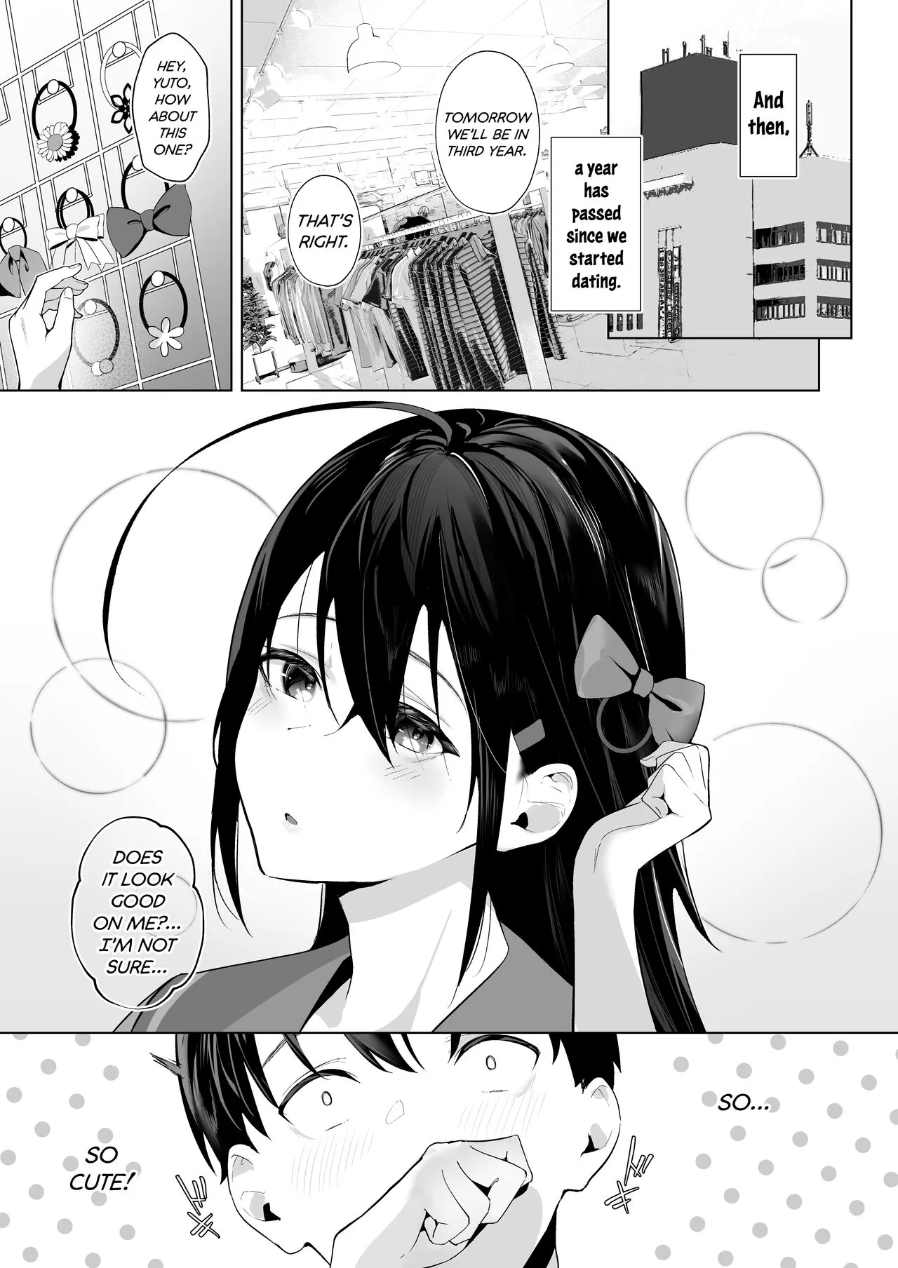 Kamikazari ~Boku no Downer-kei Kanojo ga Class no Kyokon DQN ni Me o Tsukerareta Hanashi~ | Hair Ribbon - How My Reserved Girlfriend Was Targeted By A Big-Cocked Fuckboy In My Class. | Page 7