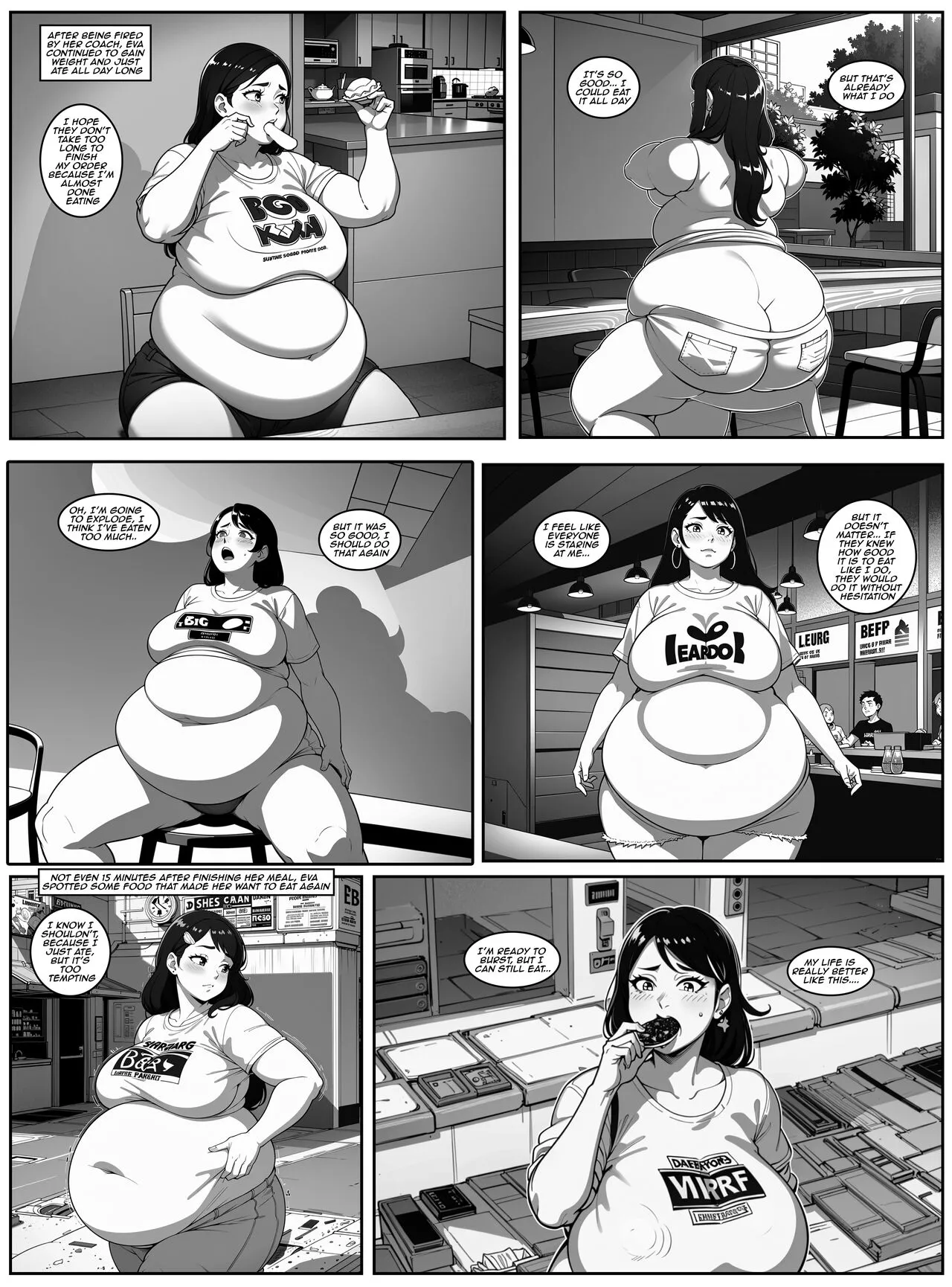 DeviantArt - Eva weight gain comic - | Page 6