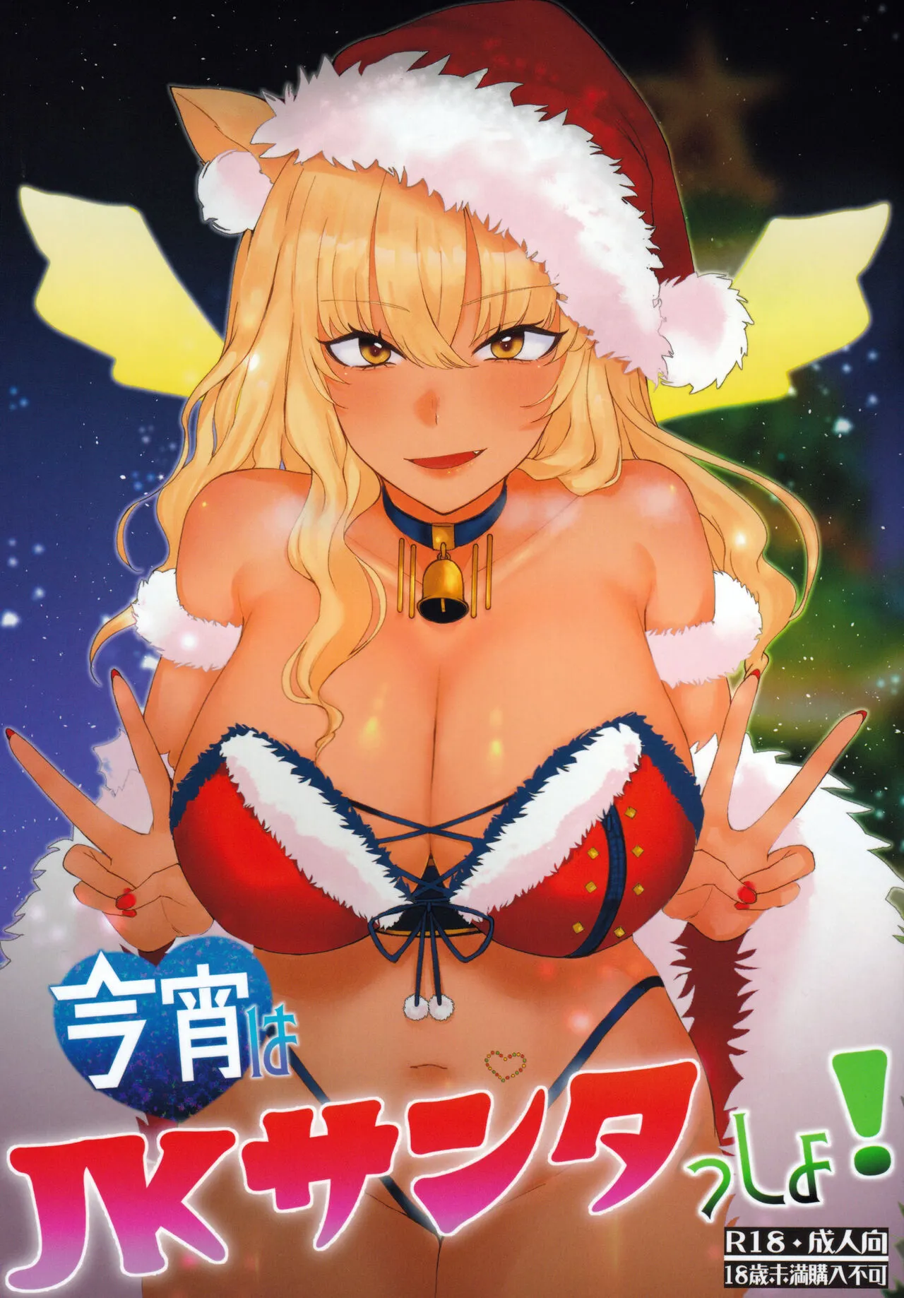 (C99) [Kishoutou (KISA)] Koyoi wa JK Santa ssho!! (Fate/Grand Order) [Chinese]'s first page