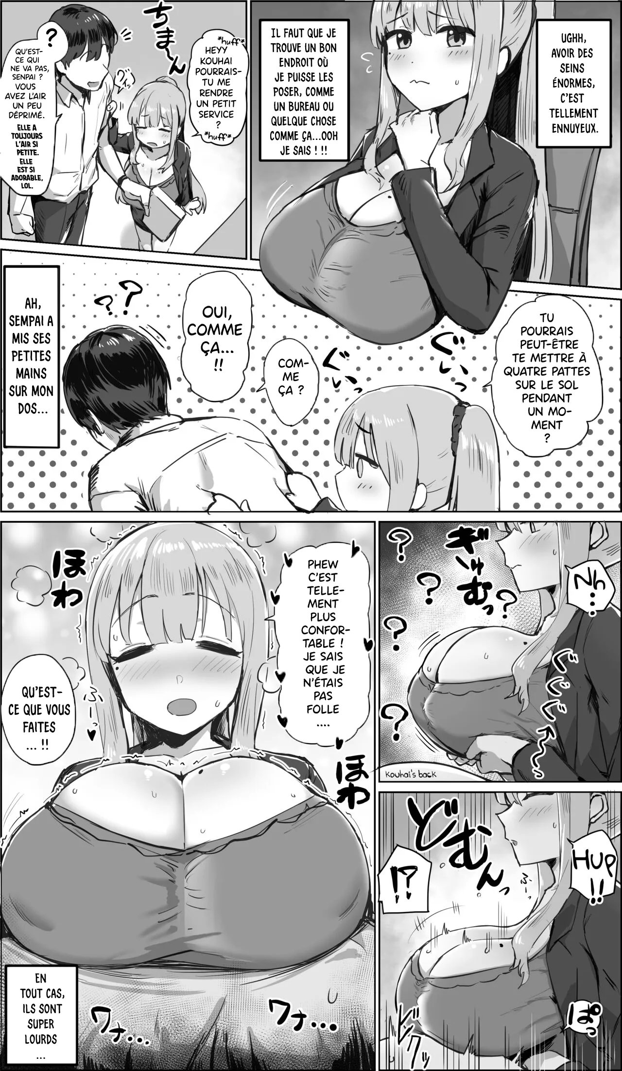 [Hotate-chan] Katakori no Genin | Causes of Upper Back Pain [French] [cladeskoScantrad]'s first page