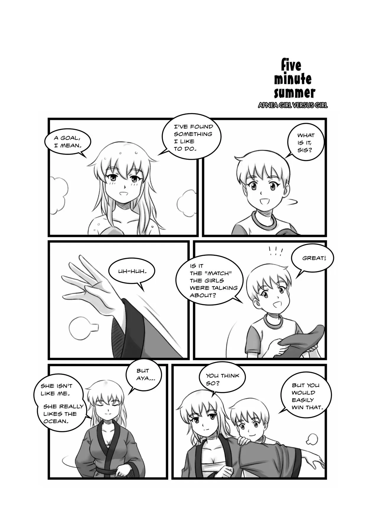 Apnea Girl Versus Girl | Page 91