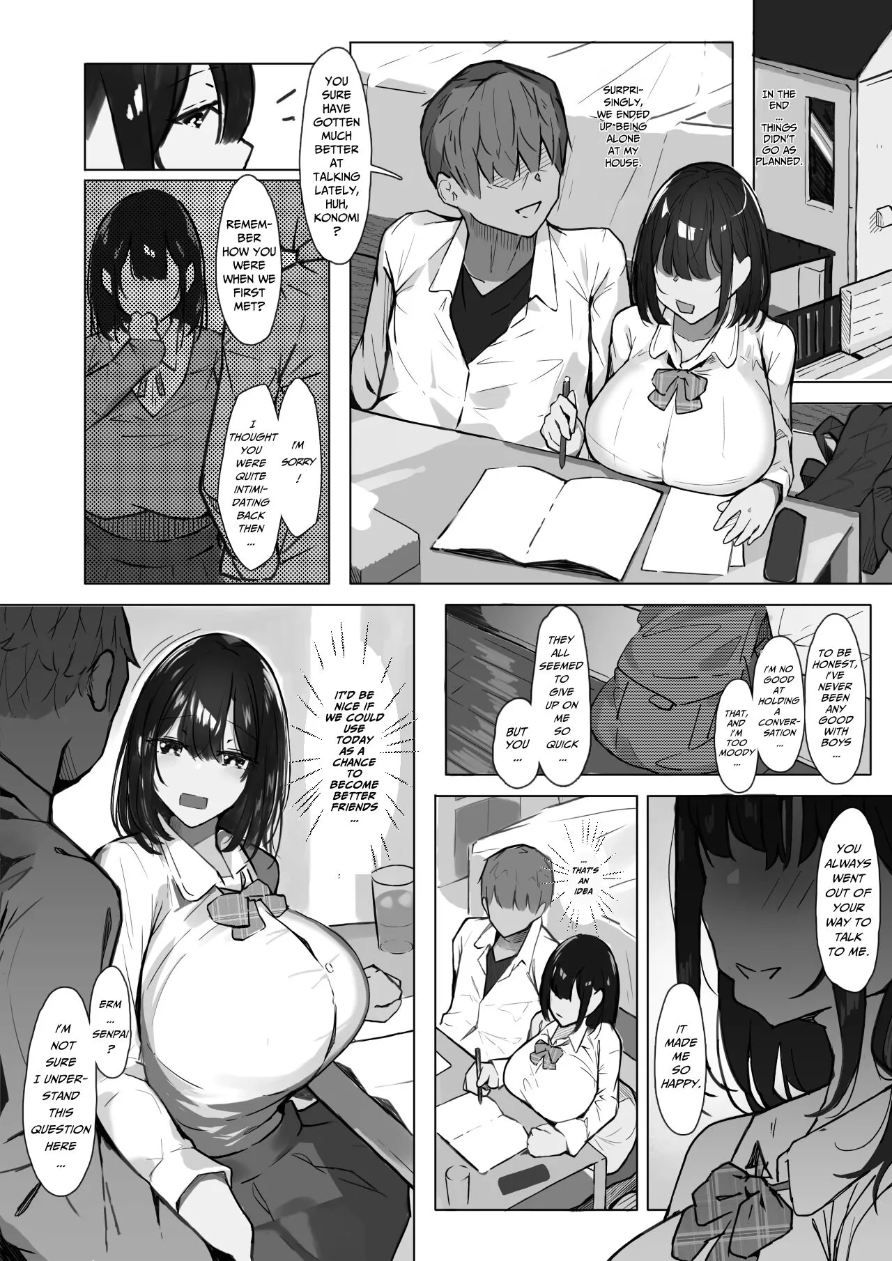 Senpai ni Benkyou Oshiete Morau dake. | It's Just a Study Session with my Senpai. | Page 4