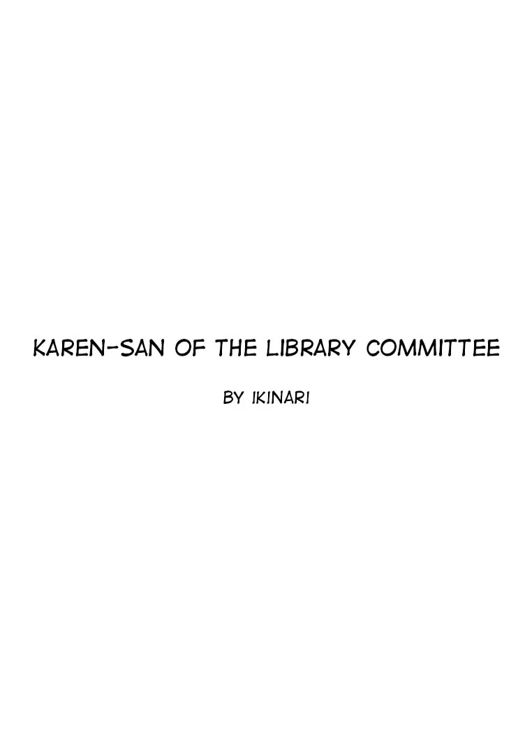 Toshoiin no Karen-san | Karen-san of the Library Committee | Page 2