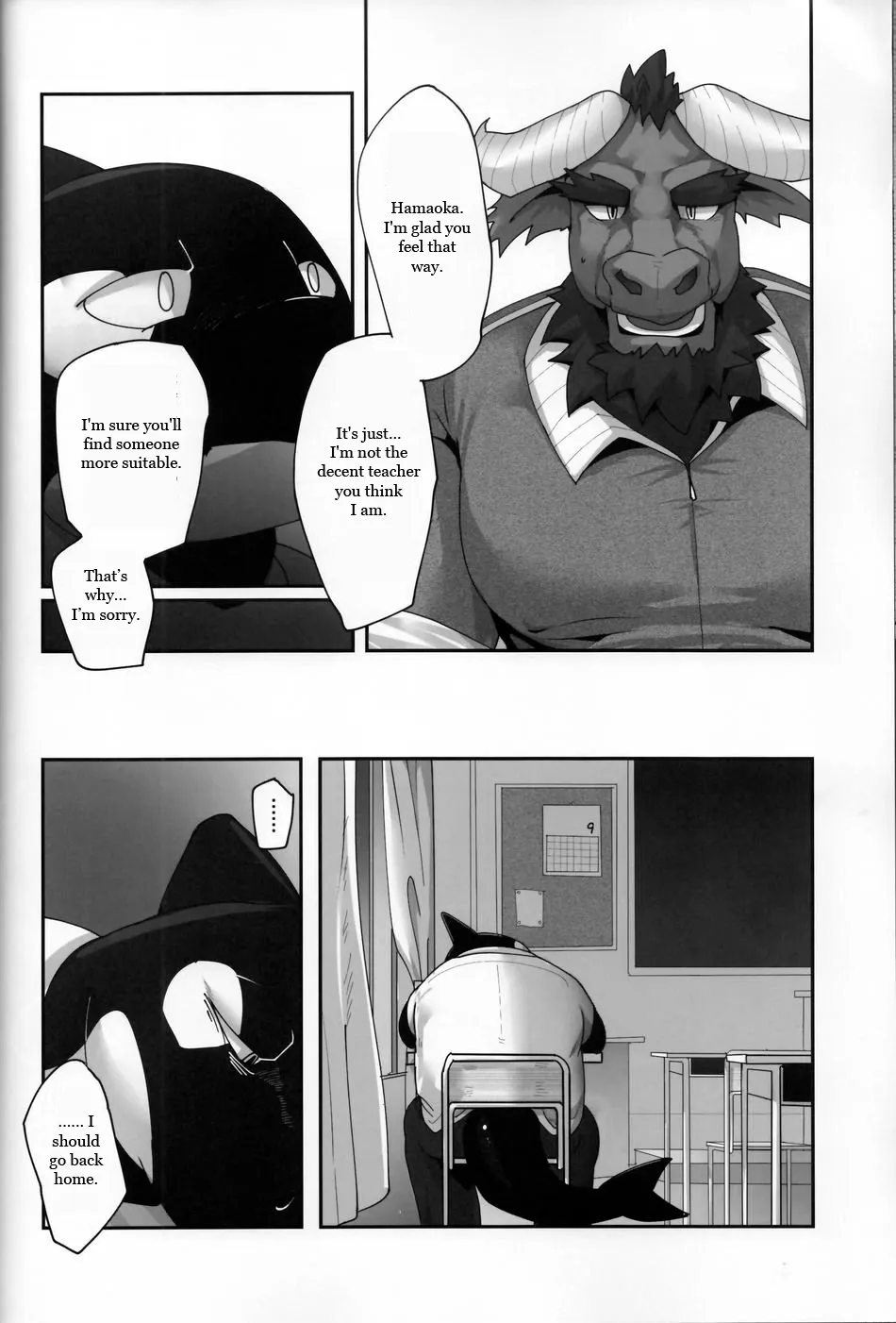 Youmuin-san wa Youmuin Shitsu de Onaho wo sodateru | The Janitor raises Cock slaves in the Staff Room | Page 41