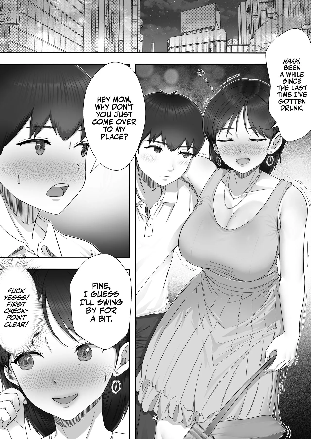 DeliHeal Yondara Gachi no Kaa-chan ga Kita Hanashi. | When I Ordered a Call Girl My Mom Actually Showed Up. | Page 33