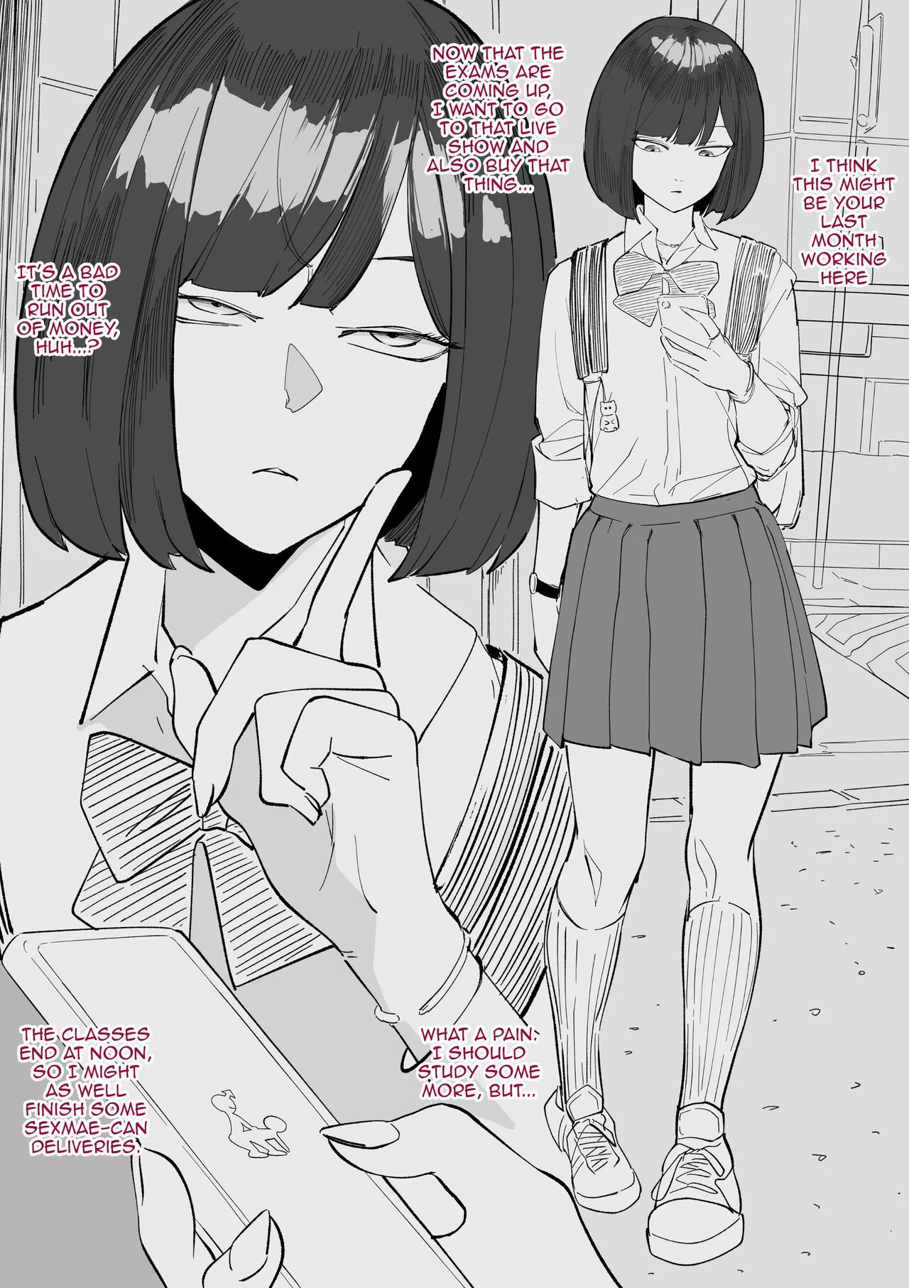 SEX Haitatsu Appli De●kan ~Haruka Hen~ | SEX Delivery App DeXXXcan ~Haruka Edition~   | Page 3