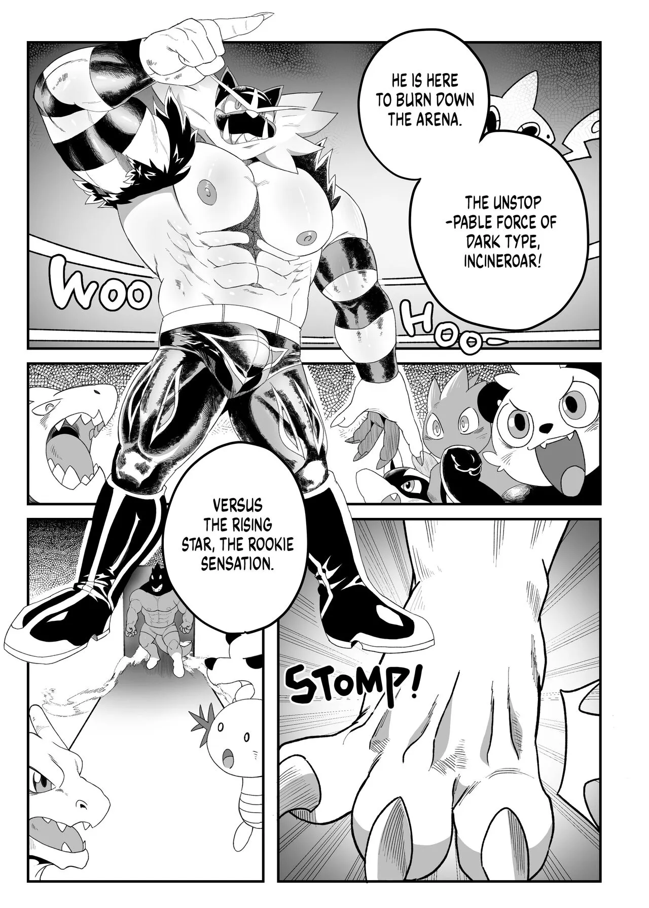 Ayashii Pokemon ga Shoubu o Shikakete Kita! | SUSPICIOUS POKEMON WANTS TO FIGHT! | Page 4