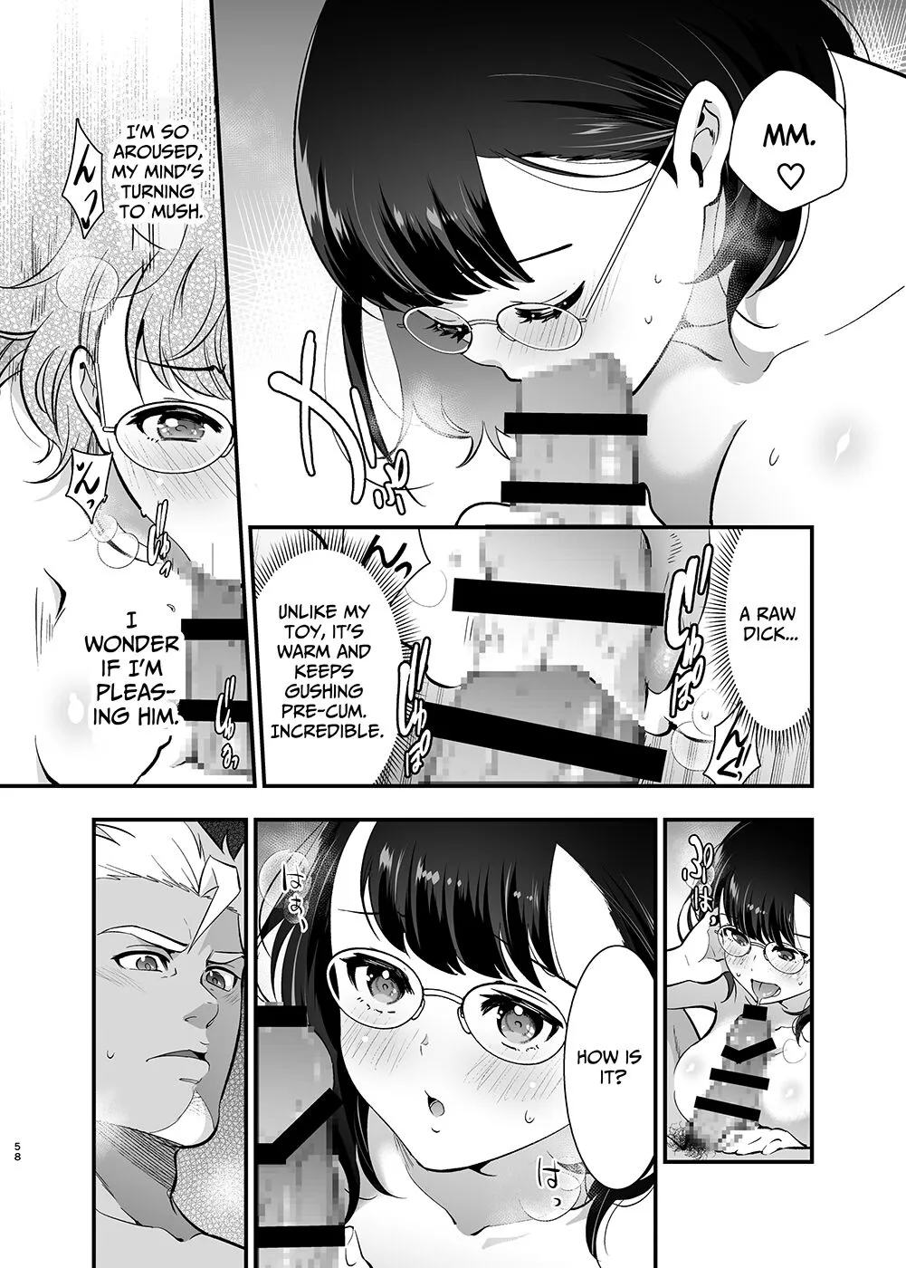 Seiyoku o Moteamasu Jimi de Nekura na Watashi ga Gatenkei Joushi ni Taberareru 3-kakan | Gloomy Normie with Pent-up Lust gets Devoured by her Blue-collar Boss for THREE DAYS | Page 58