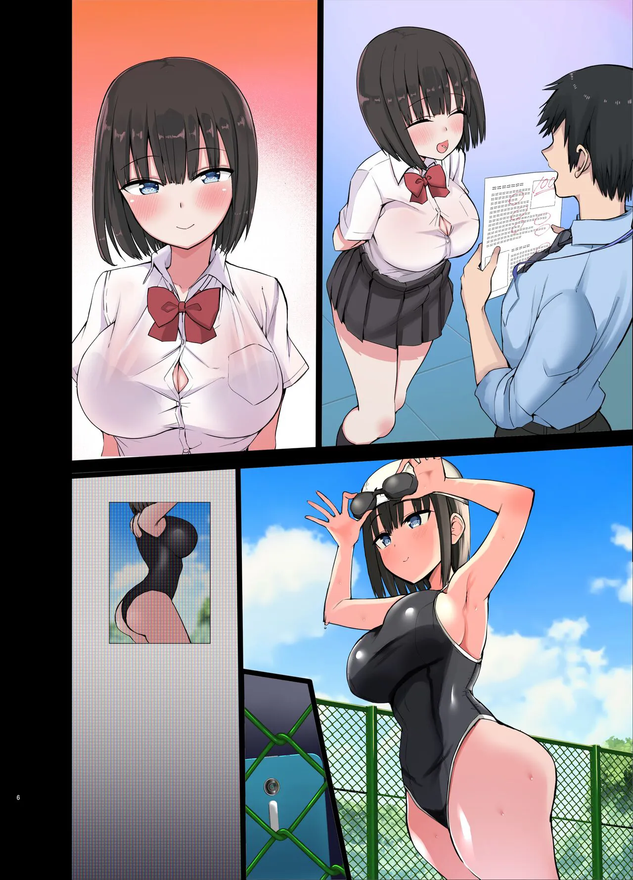 Bitch Gal! Sensei no BIG Chinchin Daaisuki | Slutty Gals! ~We Luv Your BIG Dick~ | Page 50