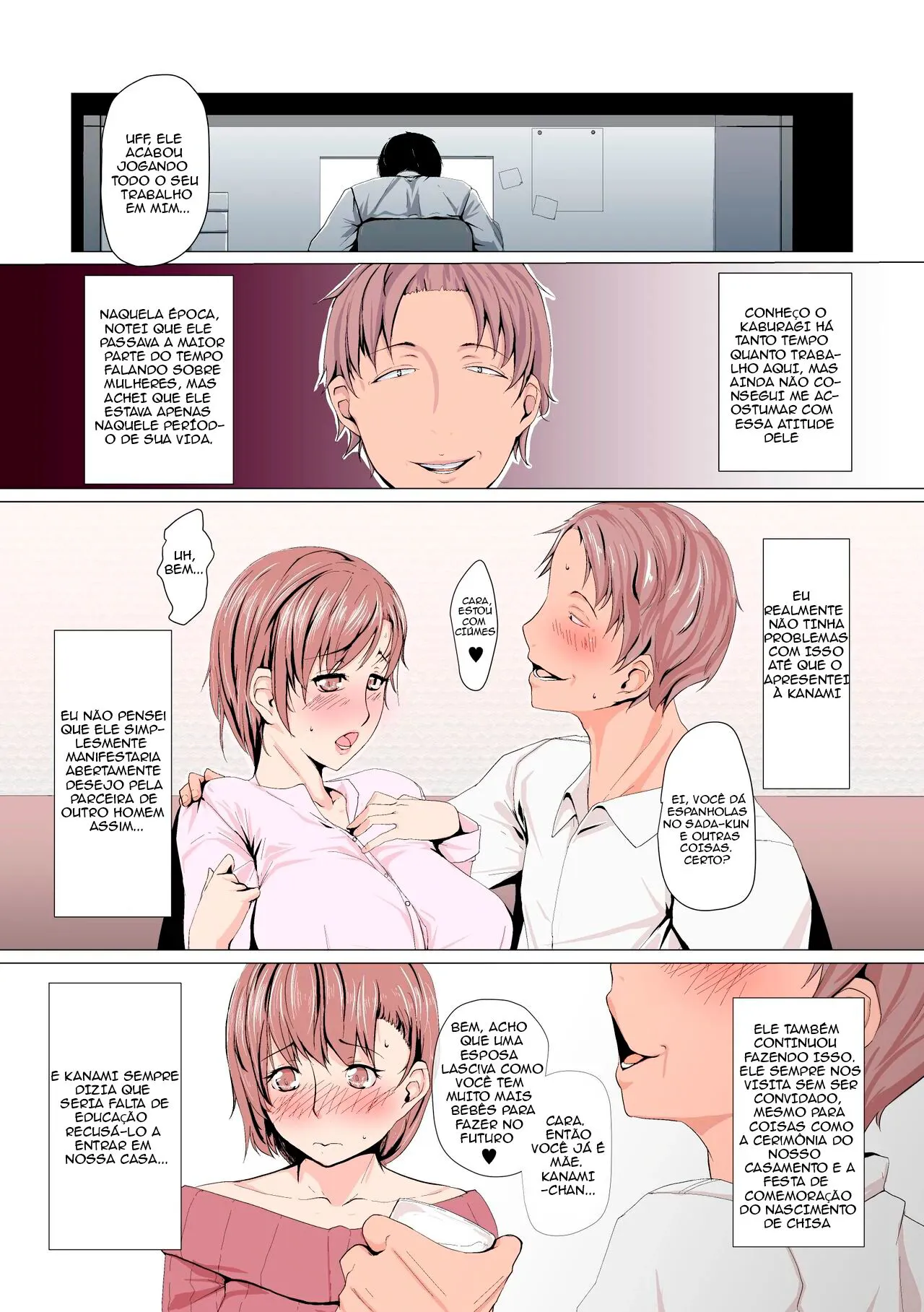 Oku-sama wa Aitsu no Niku Onaho ni Narimashita | Page 4