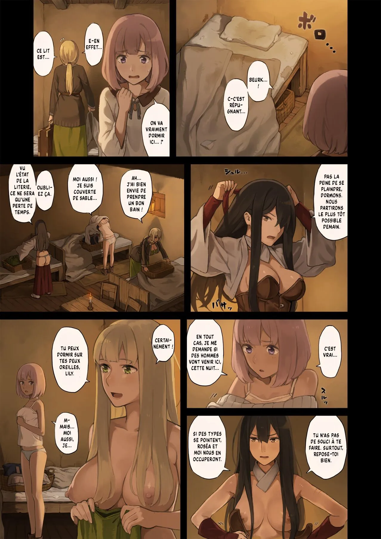 Onna Boukensha-tachi ga Sabaku no Oasis ni Tachiyoru to... | Page 22