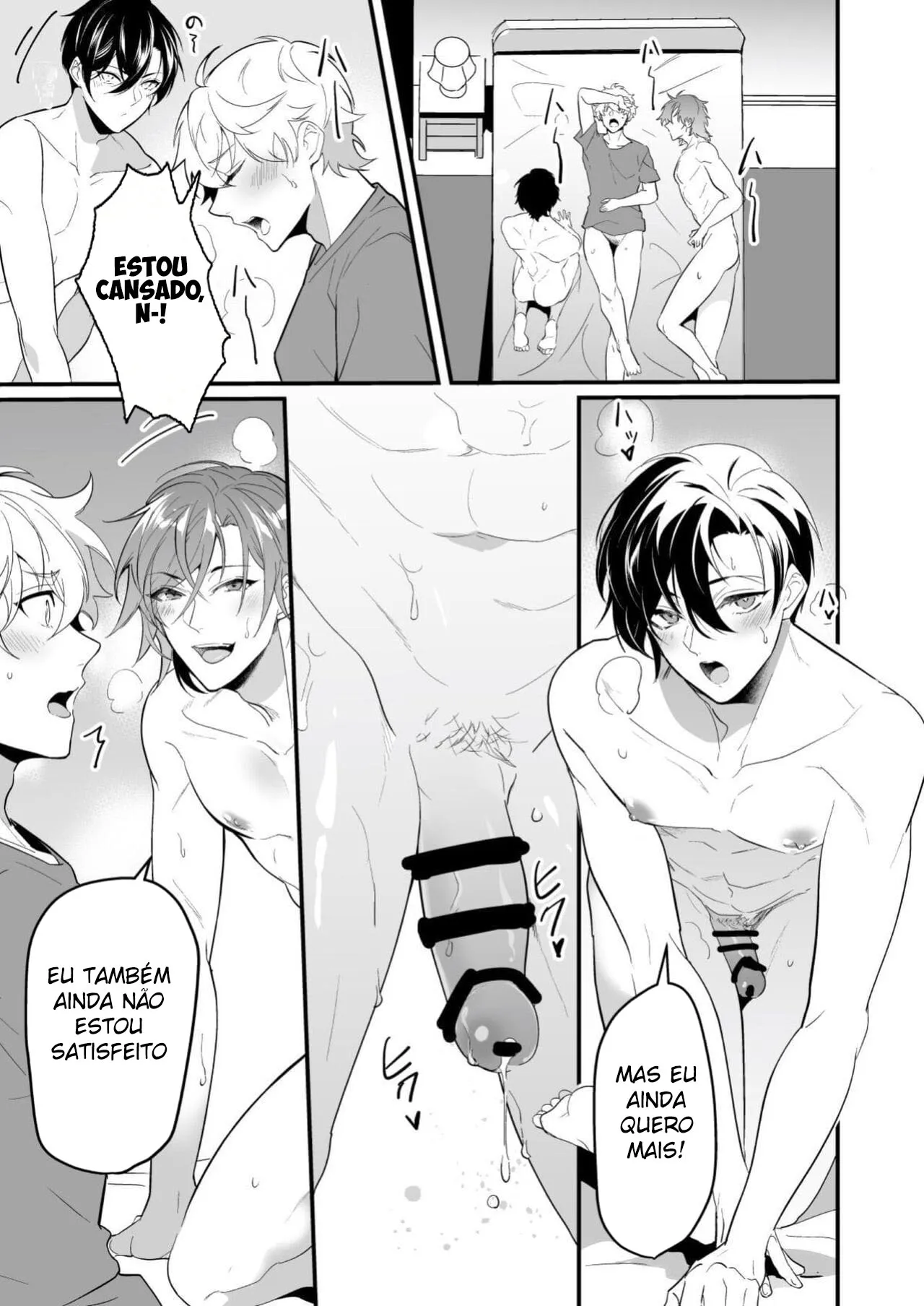 Ecchi na Onii-san Futari ni Shiboritoraresou desu | Cumsqueezed By Two Naughty Guys | Page 27