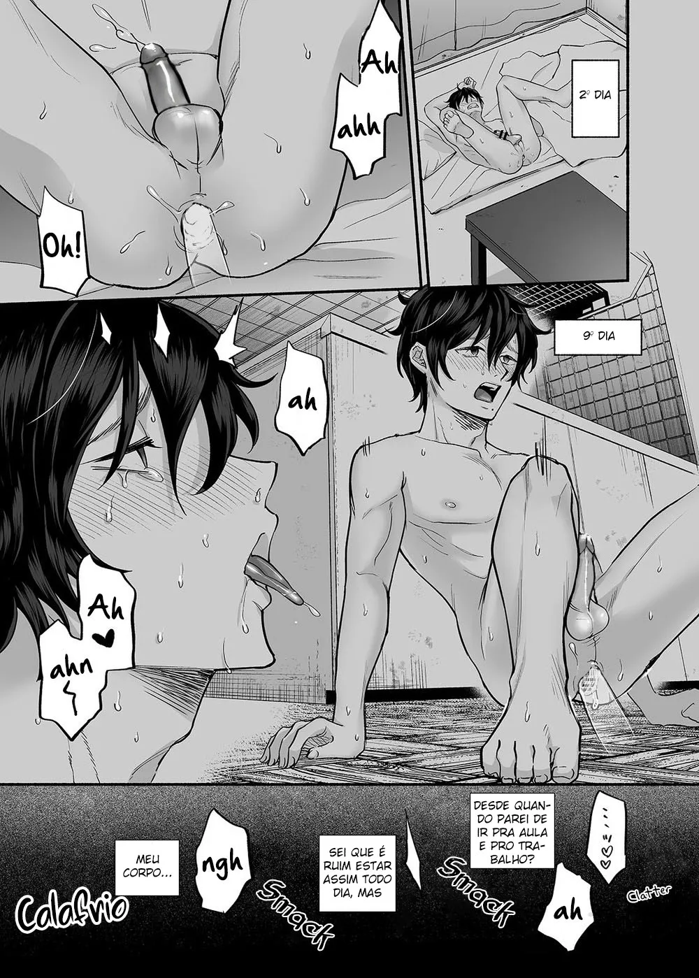 Danshoku Rei no Sumu Apart ~Nonke no Ore ga Mienai Nanika o Hamerarete Mesuiki nanka Suru Wakenai~ | The Apartment in which the Ghost of Sodomy Lives | Page 36