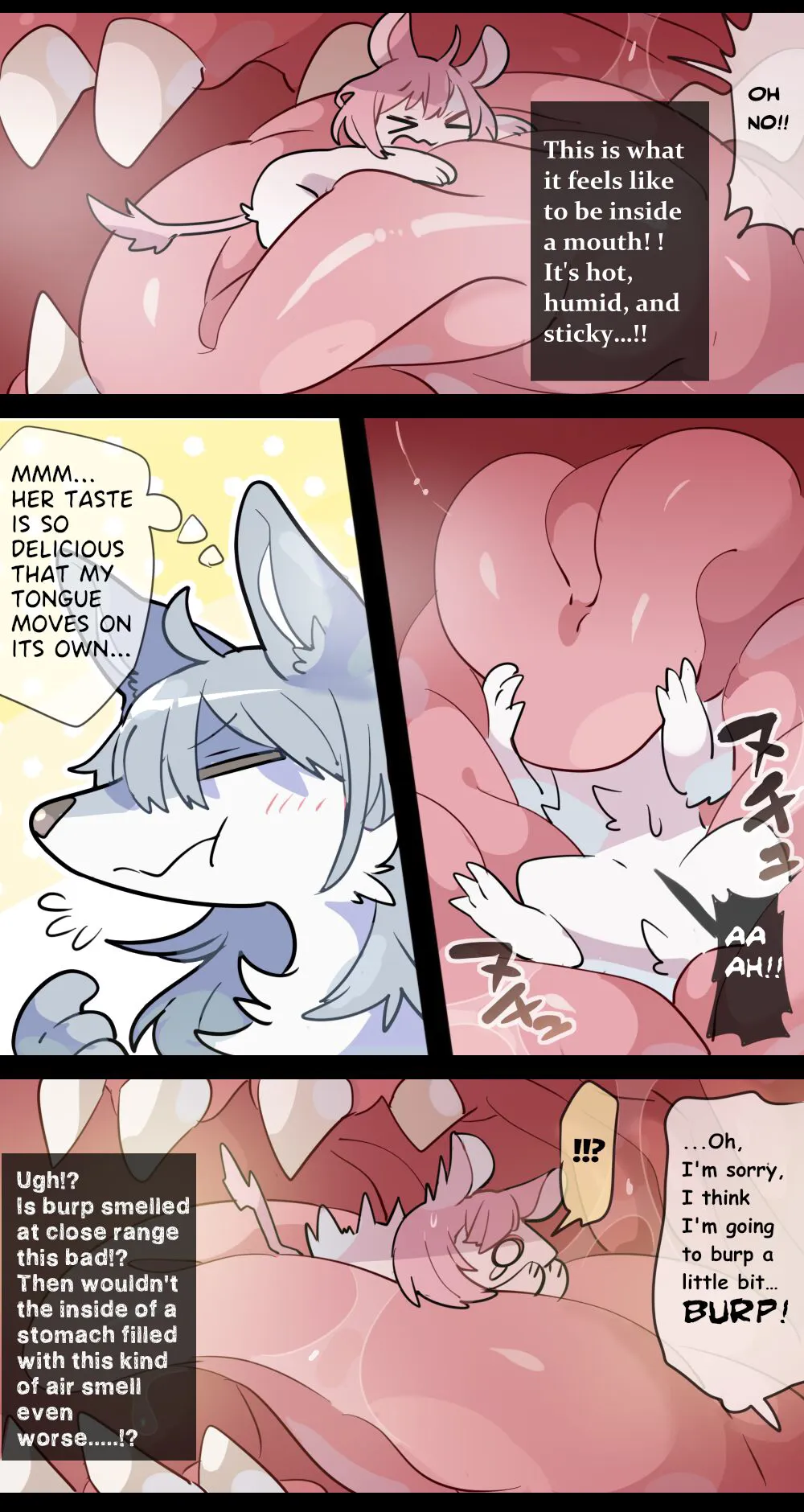 Giant Wolf Girl VORE & GTS | Page 3