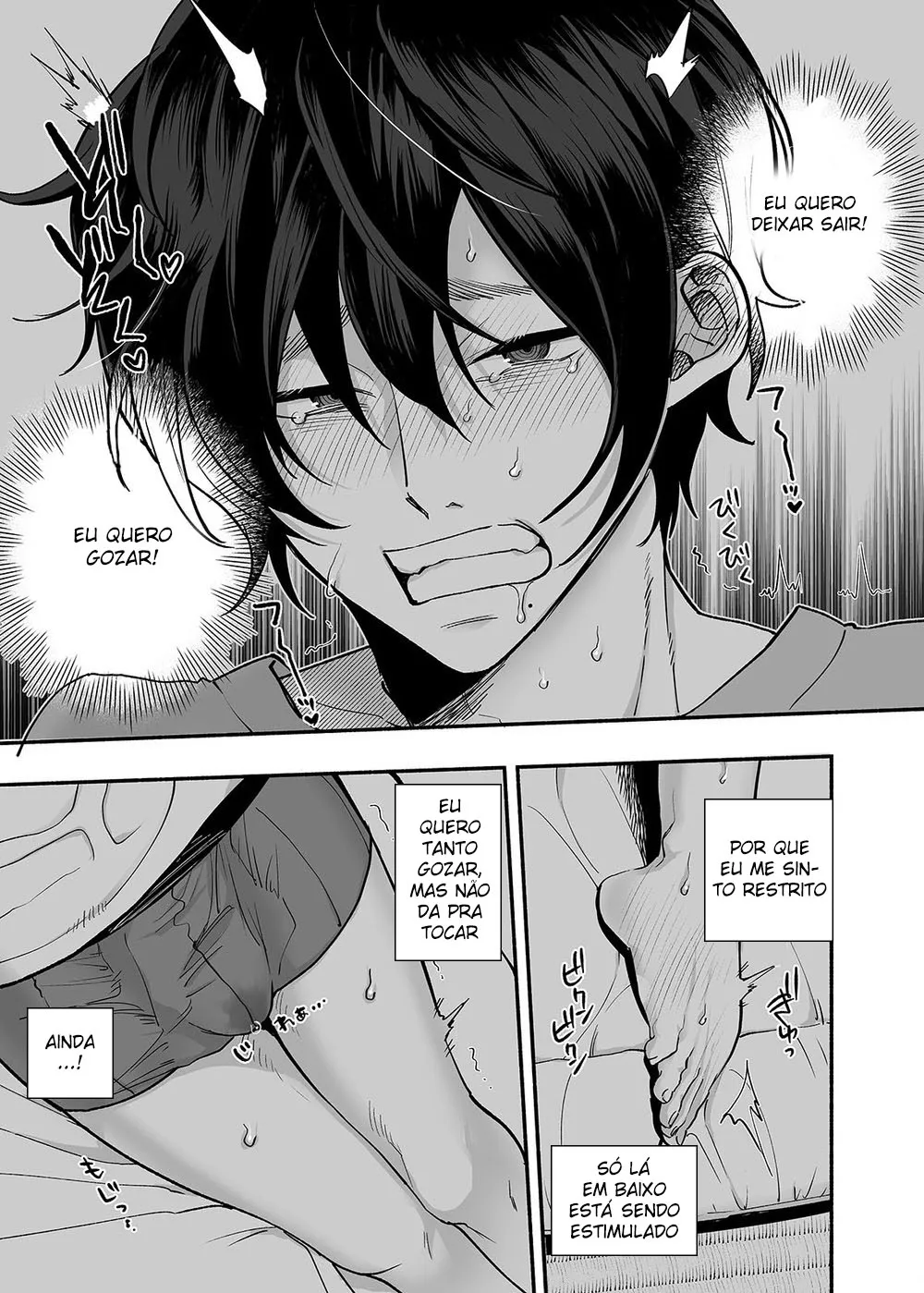 Danshoku Rei no Sumu Apart ~Nonke no Ore ga Mienai Nanika o Hamerarete Mesuiki nanka Suru Wakenai~ | The Apartment in which the Ghost of Sodomy Lives | Page 10