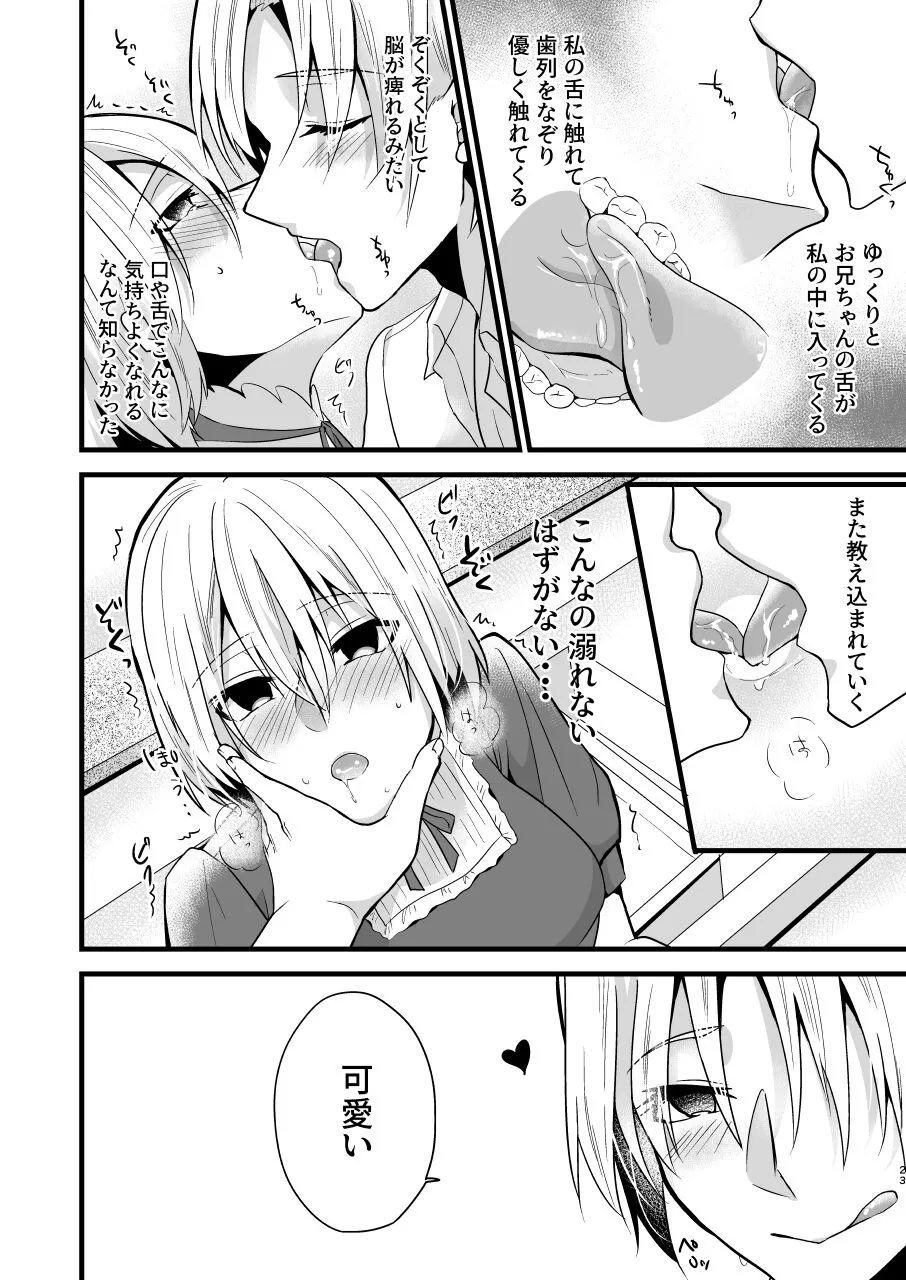 Onii-chan ni Imouto ga  Taberarechatta Hanashi 4 | Page 23