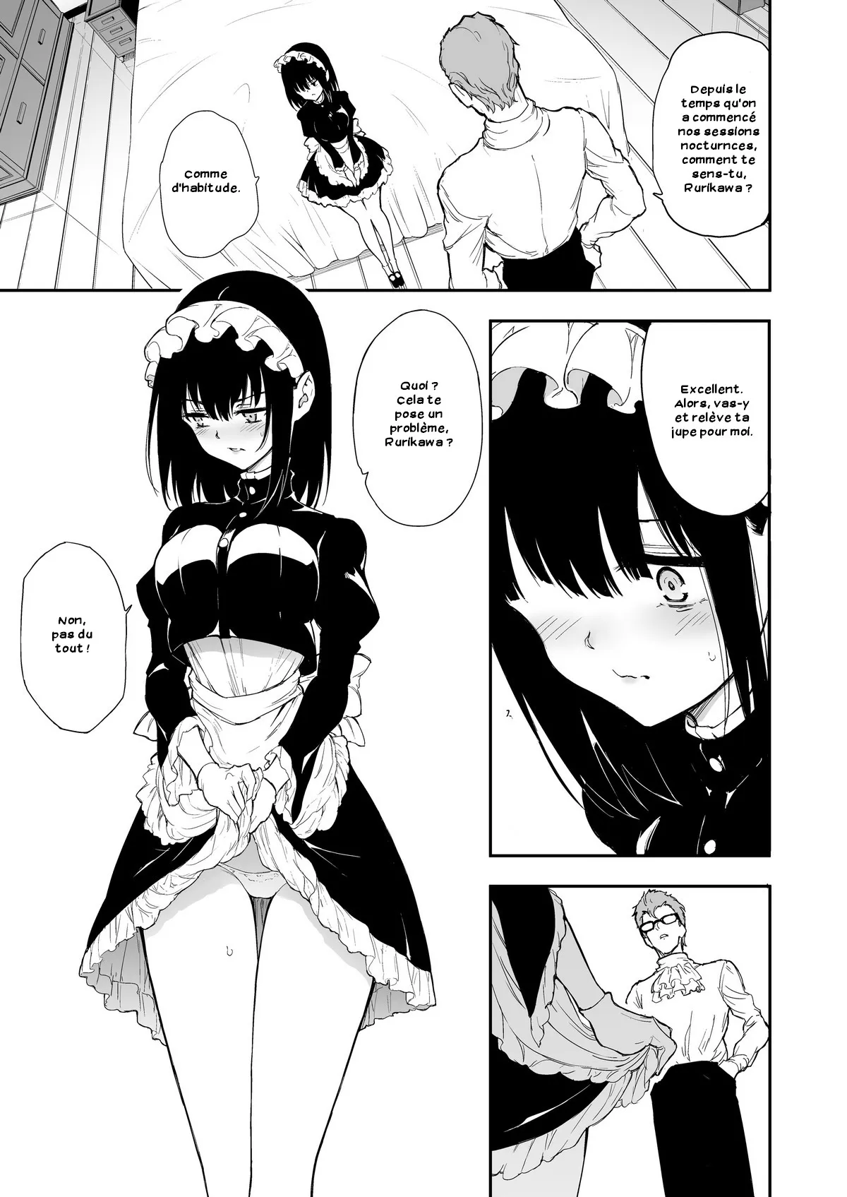 Maid Kyouiku. 4 -Botsuraku Kizoku Rurikawa Tsubaki- | Page 4