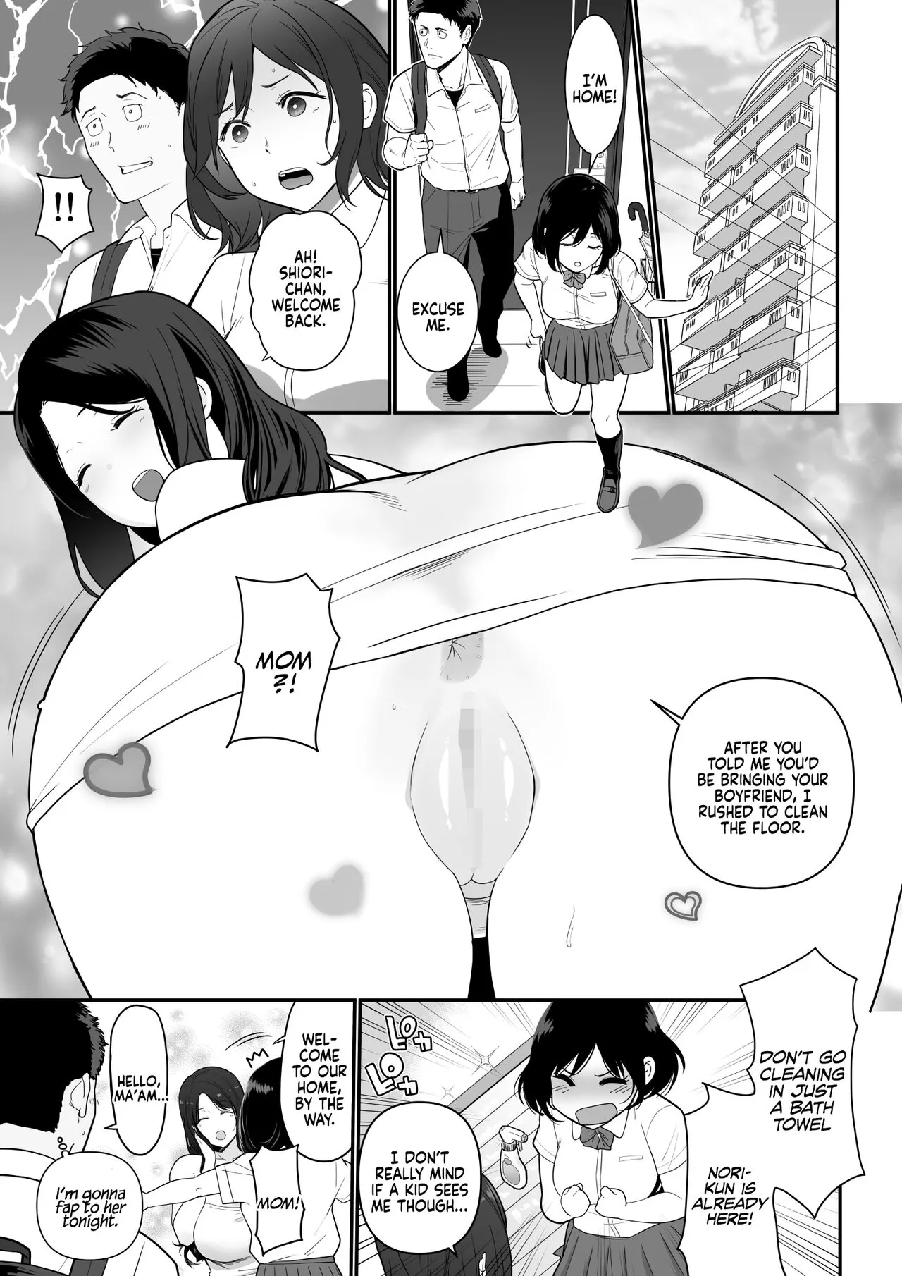 Kanojo no Mama ga H Sugite Gaman Dekinai | My Girlfriend’s Mom is so Sexy that I Can’t Hold Back | Page 3