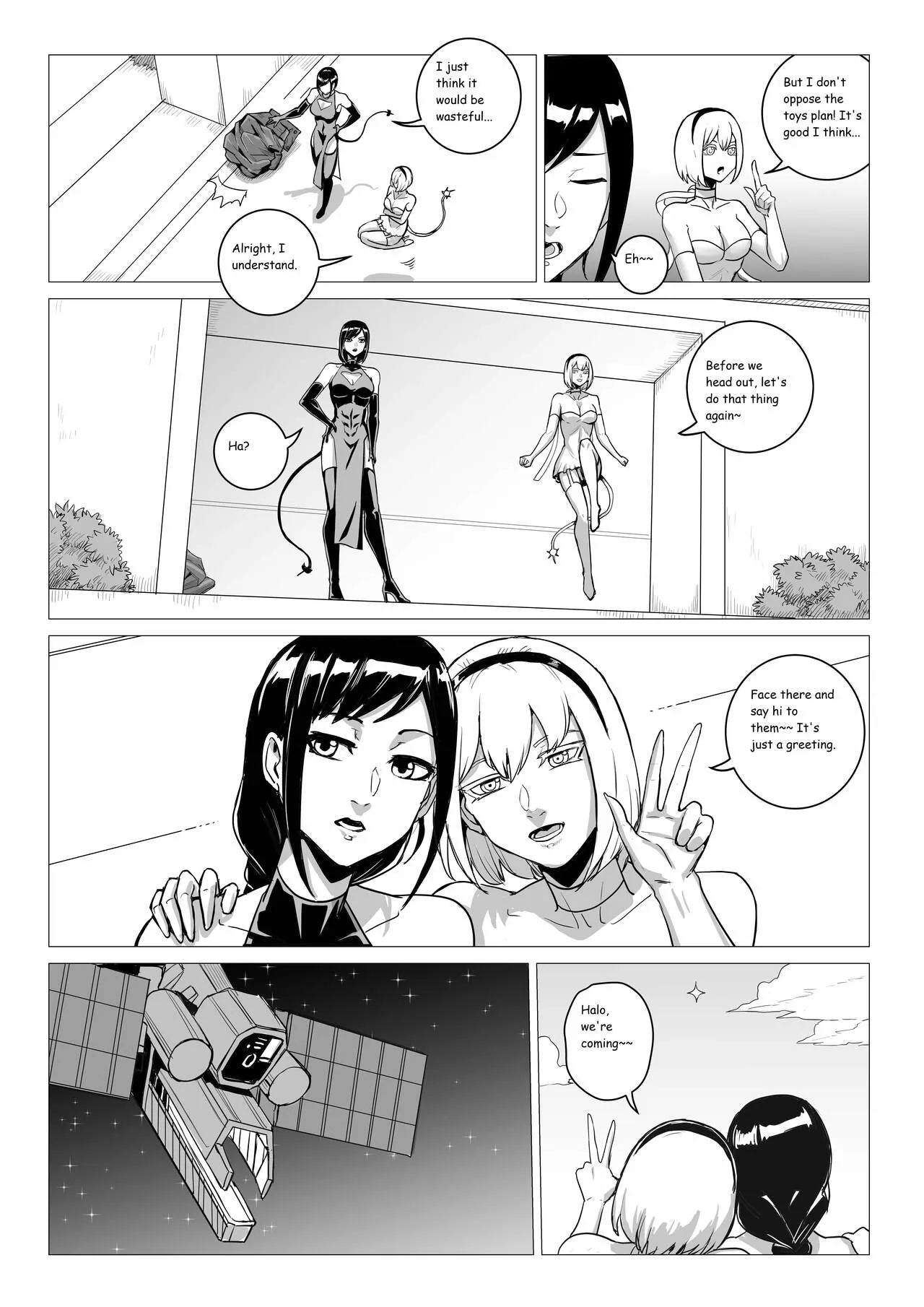 Ongoing Super-Powered Femdom Comic | Page 8